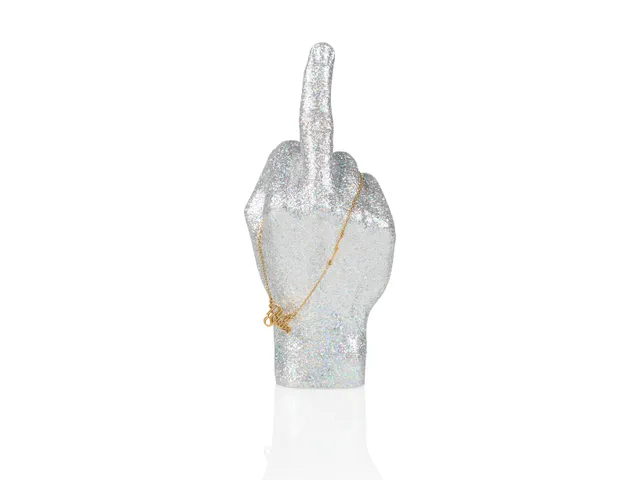 bitten-hand-collection-the-finger-sculpture-disco image 1