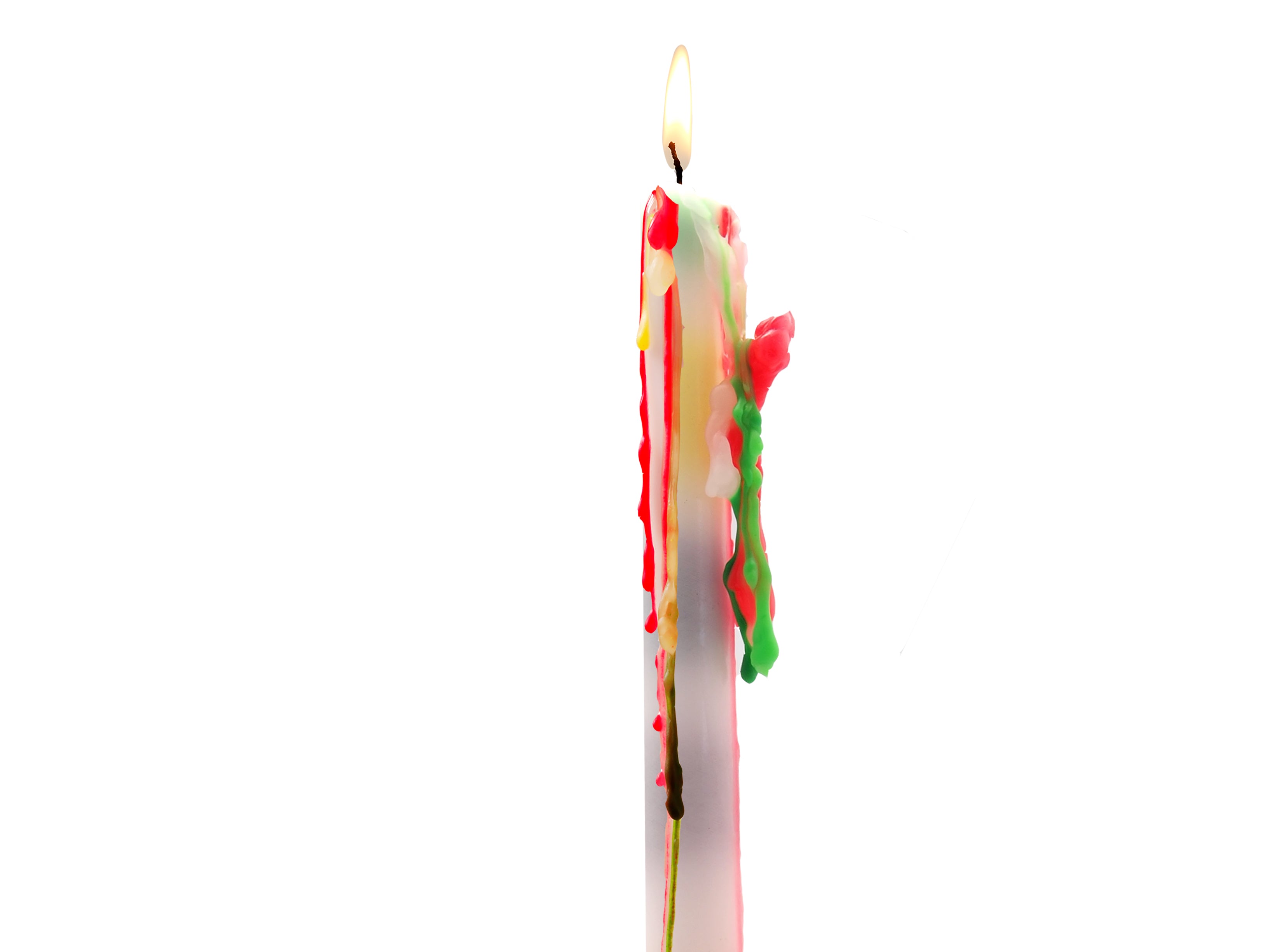bitten-home-bougies-rainbow-drip-blanches-lot-de-2 image 4