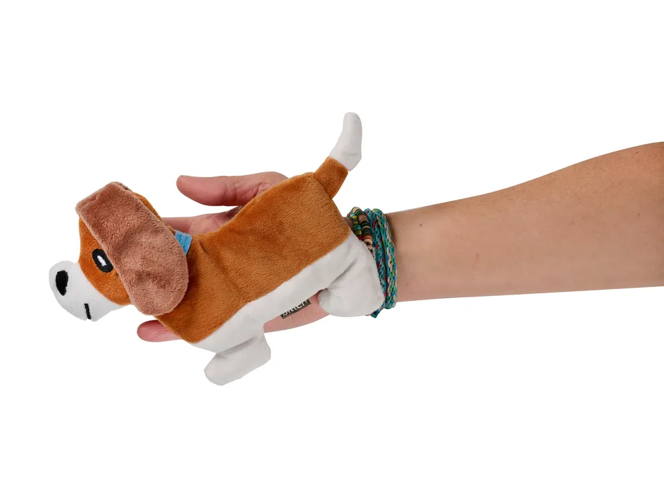 bitten-pocket-pal-peluche-chauffante-basset-lavande-poche image 1