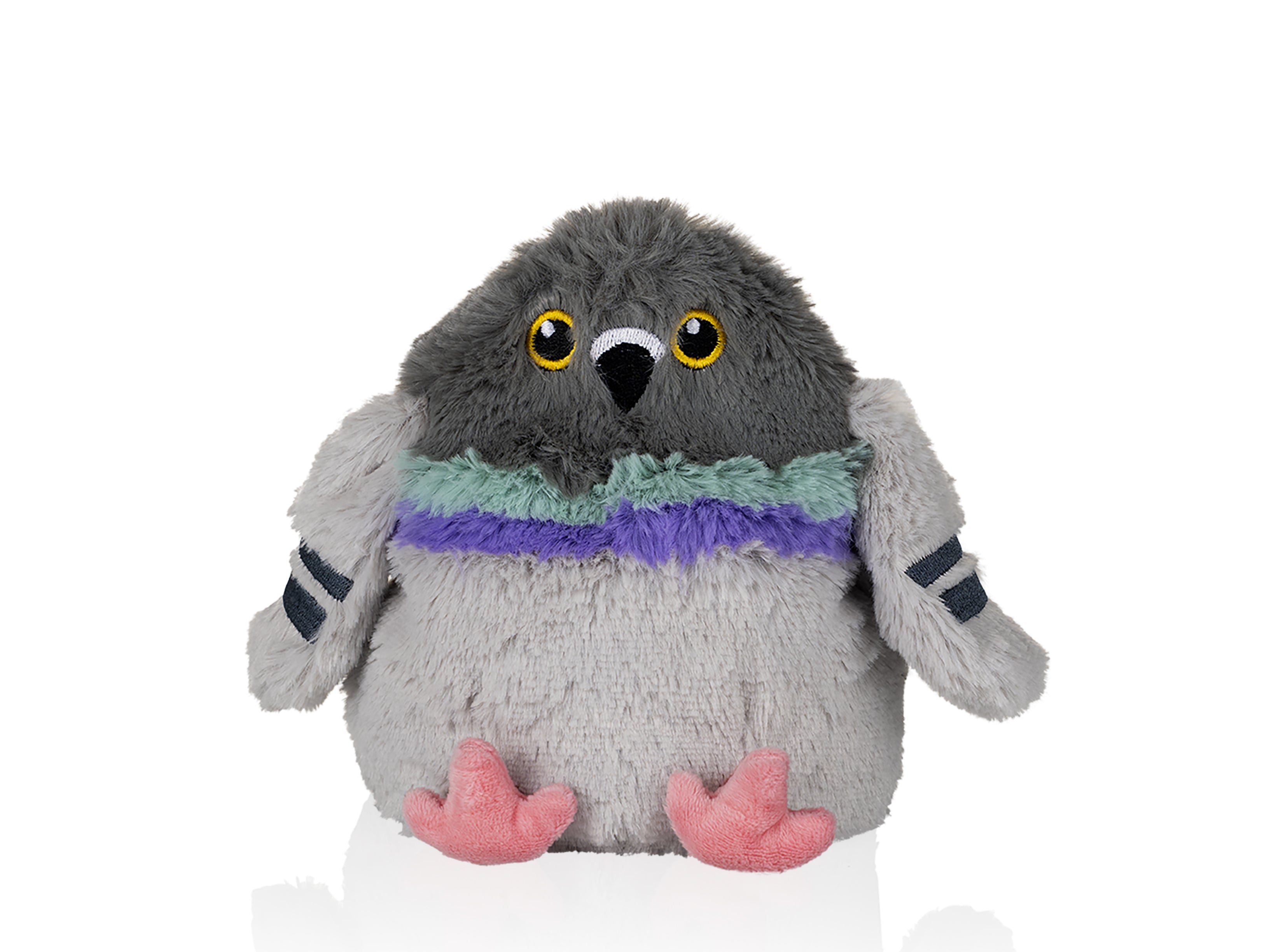 bitten-city-bird-pigeon-bouillotte-peluche-lavande image 1