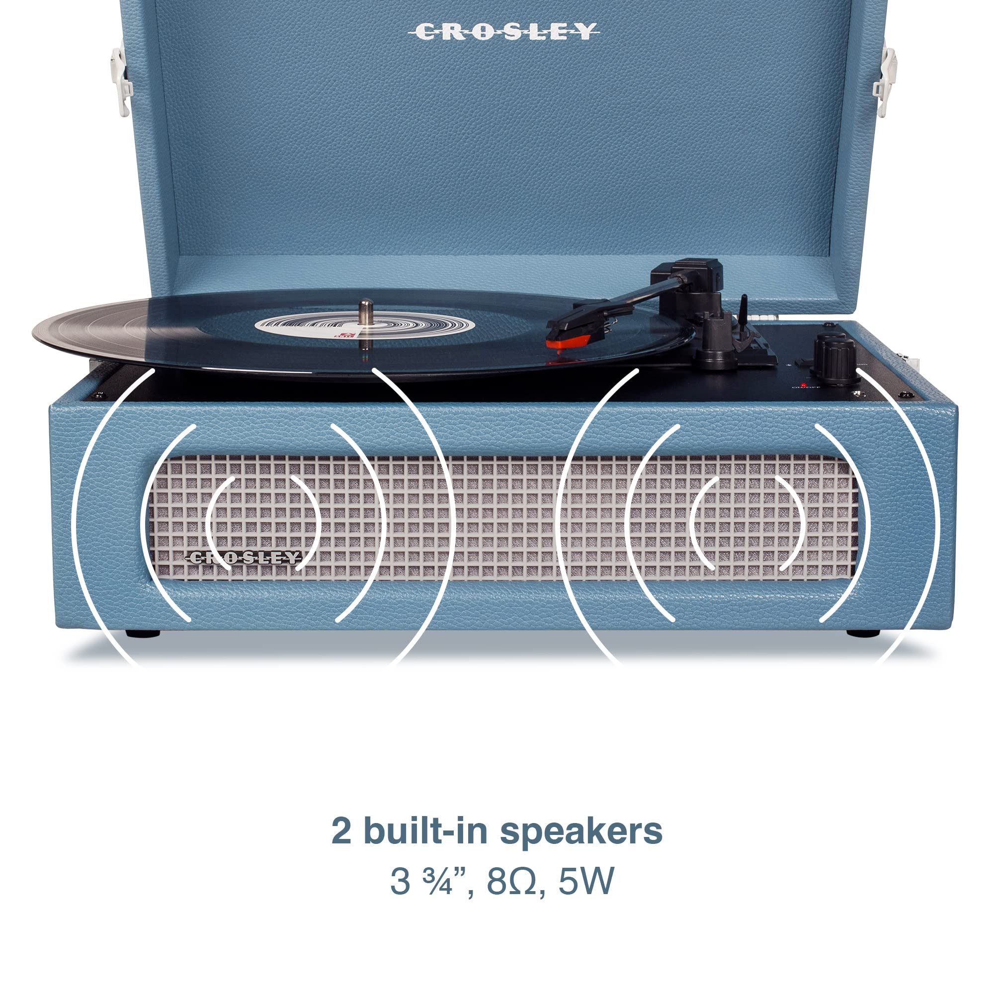crosley-voyager-platine-vinyle-valise-bleue-bluetooth image 7