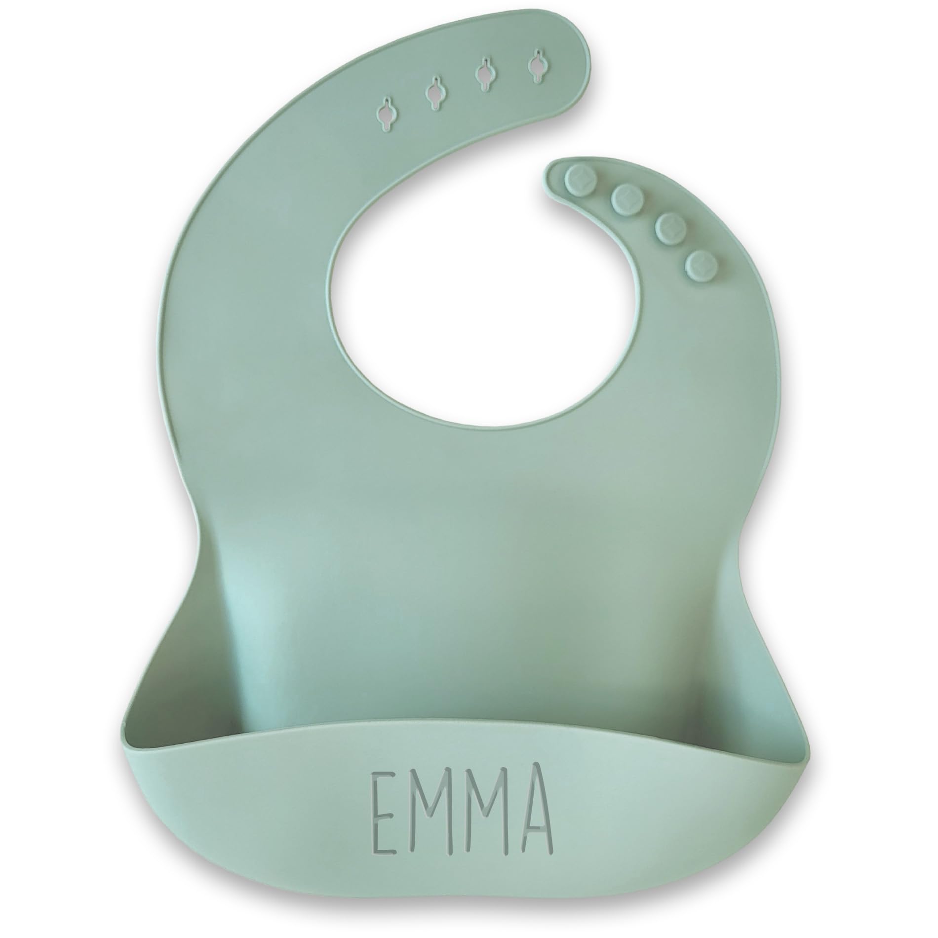 bienmarquer-b-b-bavoir-silicone-bleu-fonc-personnalis image 7