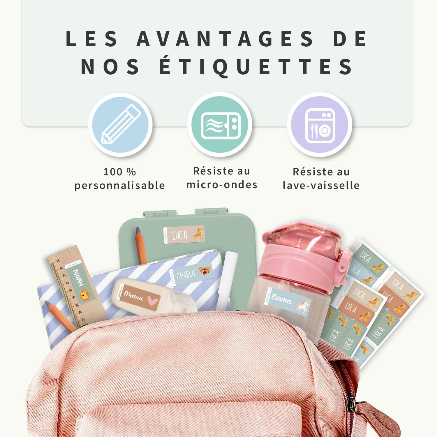 bienmarquer-tiquettes-autocollantes-pr-nom-unicorn-personnalisables image 2