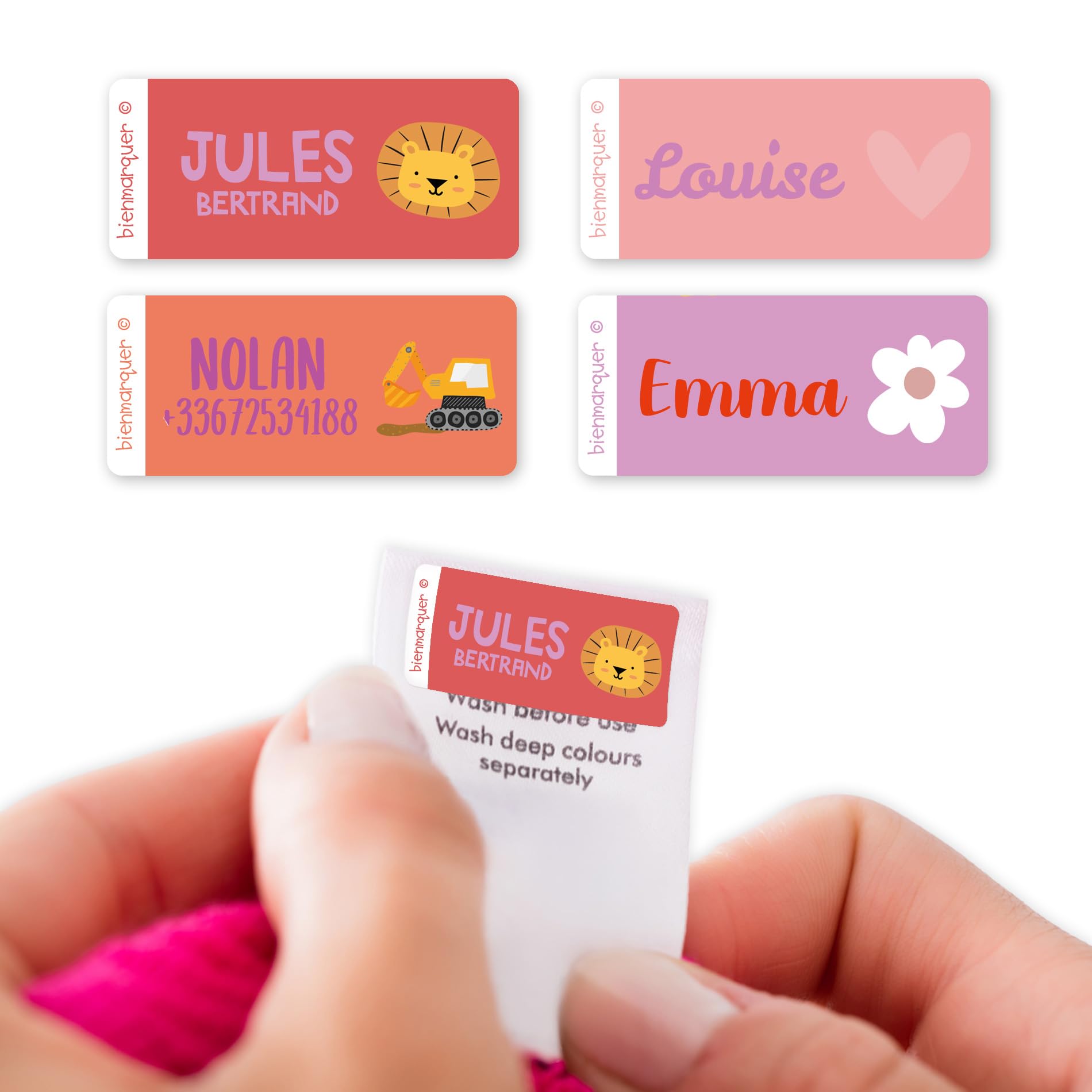 bienmarquer-tiquettes-v-tements-autocollantes-nature-pr-nom-enfant image 7