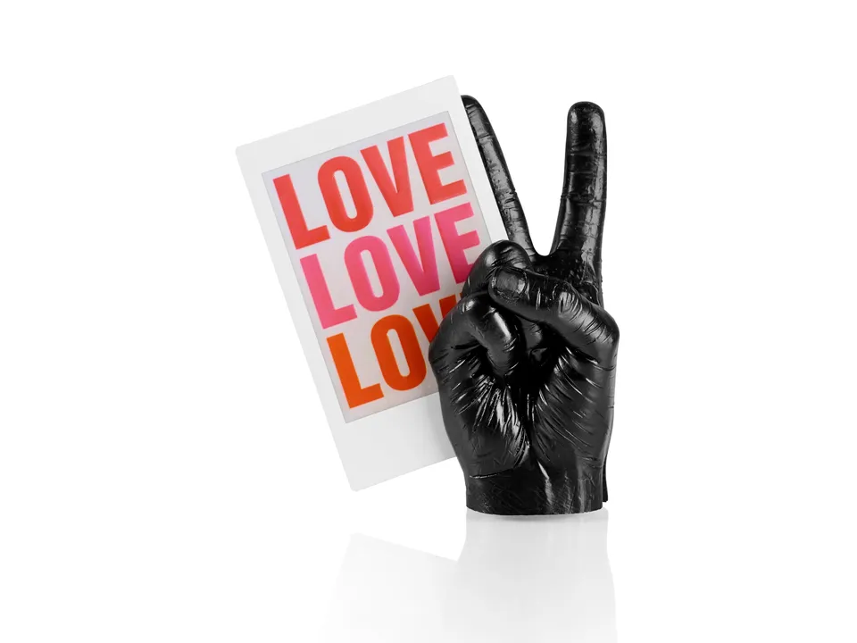 bitten-home-peace-porte-photo-magn-tique-noir image 1