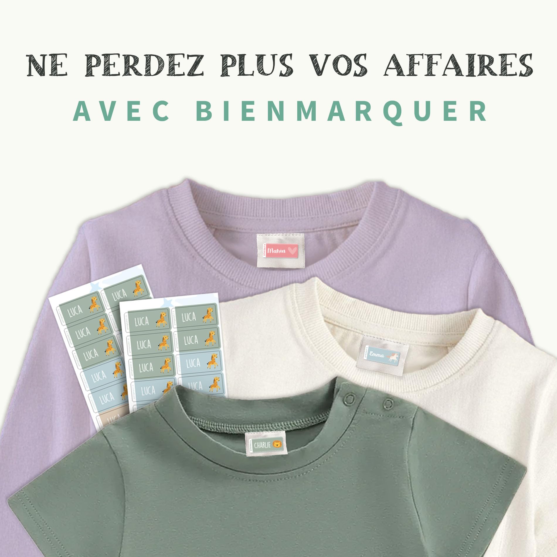 bienmarquer-tiquettes-v-tements-autocollantes-nature-pr-nom-enfant image 5
