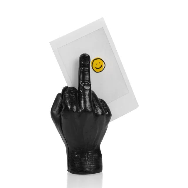 bitten-hand-collection-the-finger-porte-photo-magn-tique-noir image 1