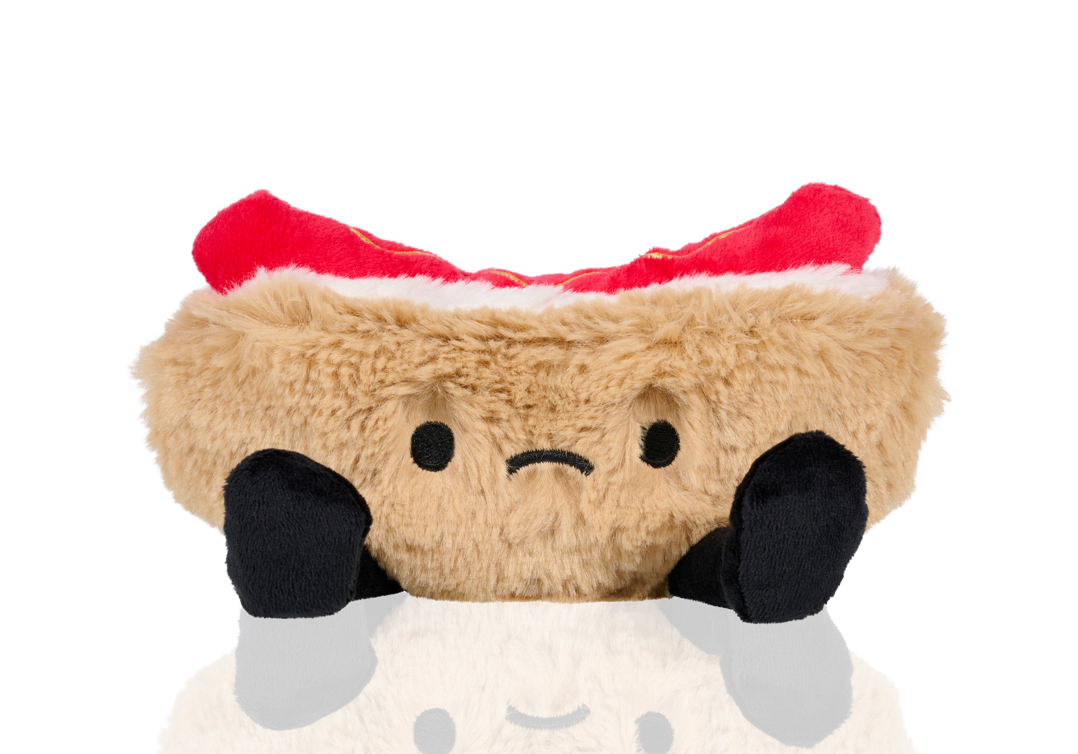 bitten-heatable-grouchy-hot-dog-bouillotte-peluche-lavande image 1