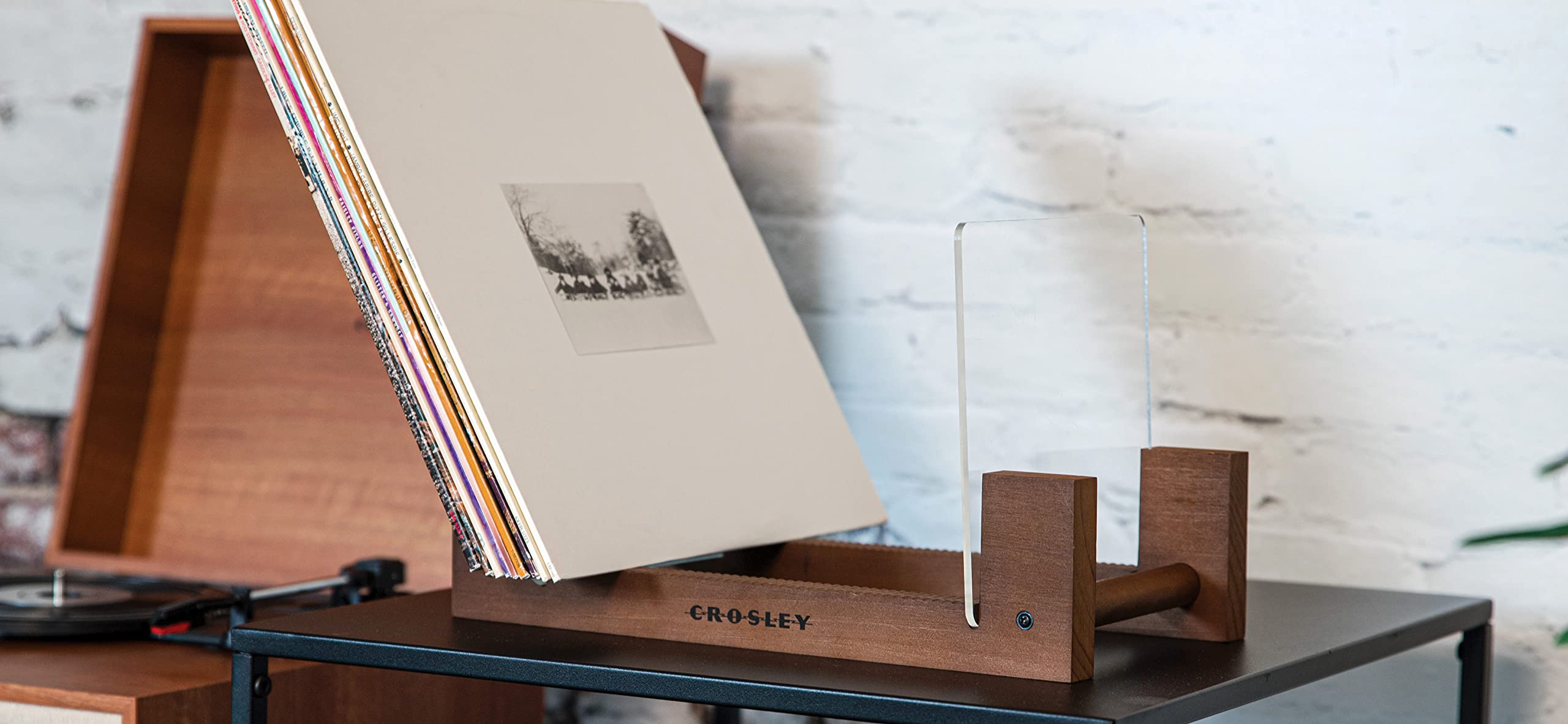crosley-ac1049a-na-pr-sentoir-vinyle-bambou-naturel-30-albums image 6