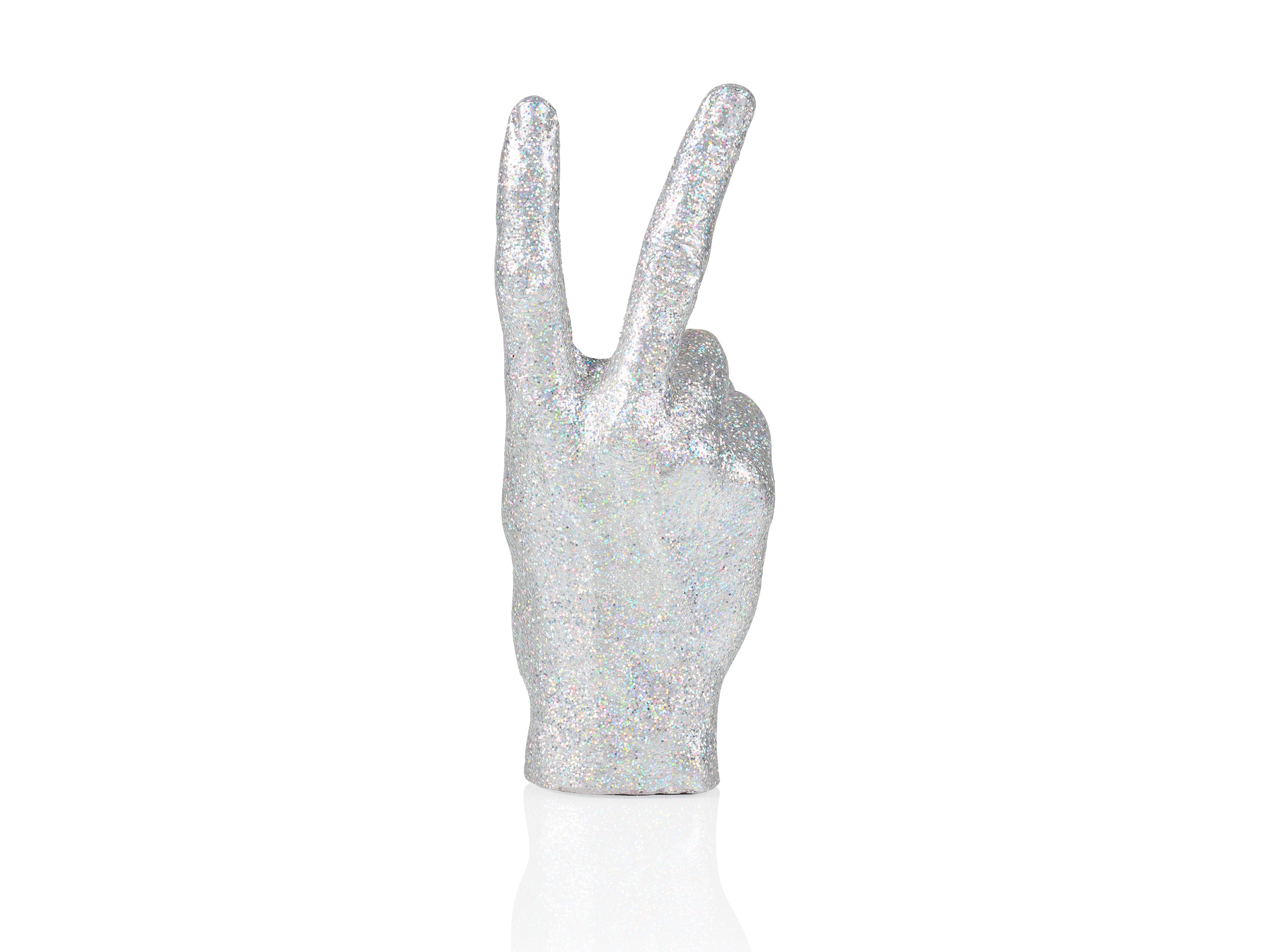bitten-peace-sculpture-disco-statue-noire-20-cm image 2