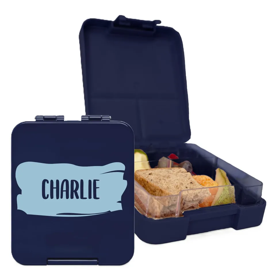 bienmarquer-lunch-box-bo-te-go-ter-enfant-bleu-fonc image 1
