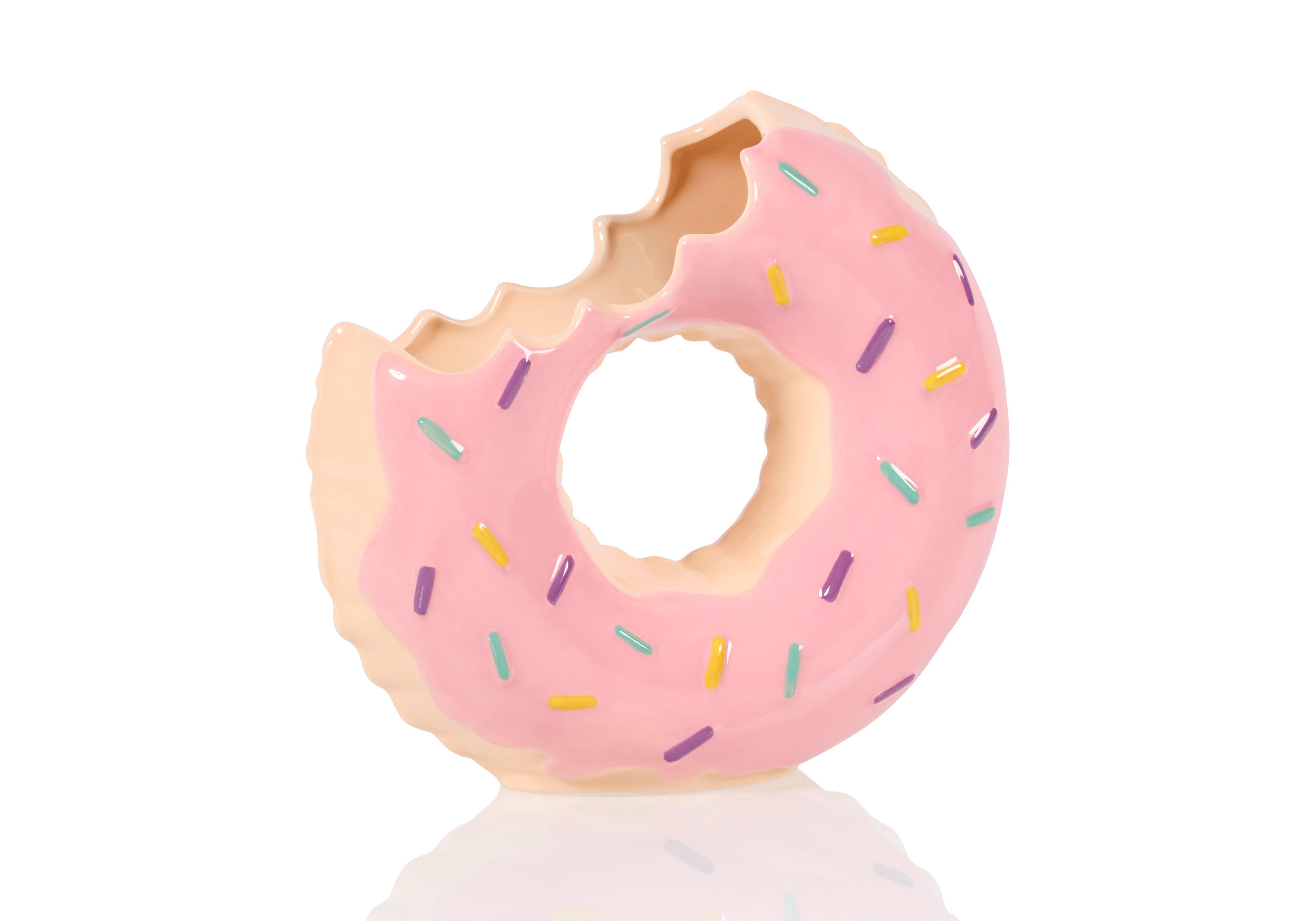 bitten-floaty-donut-vase-c-ramique-donut image 2