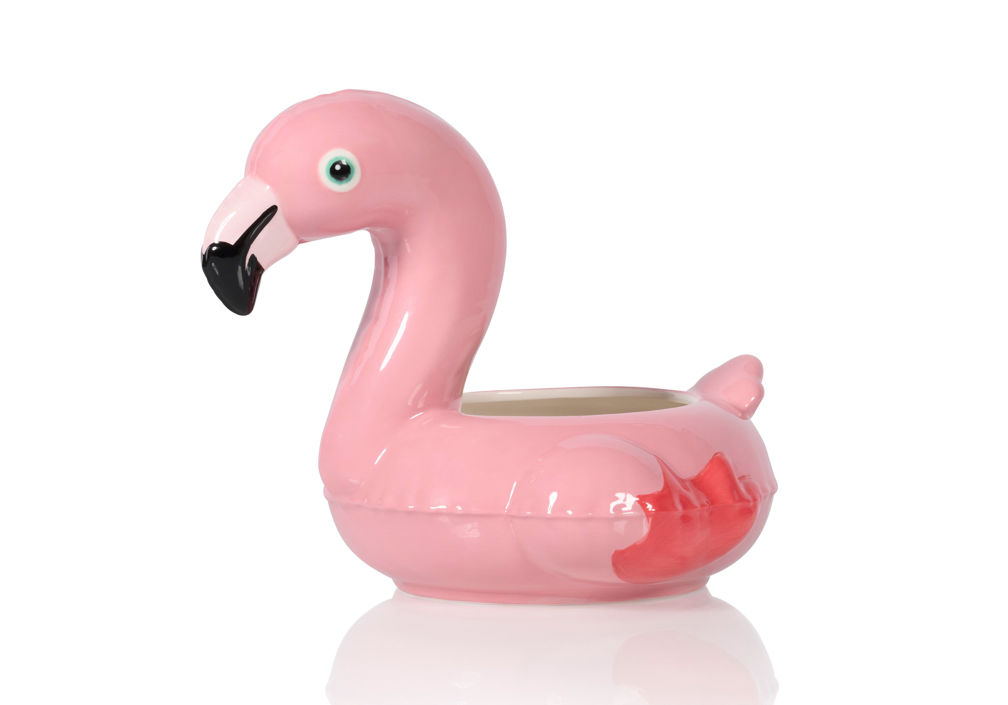 bitten-floaty-flamingo-pot-flamant-rose-c-ramique image 2