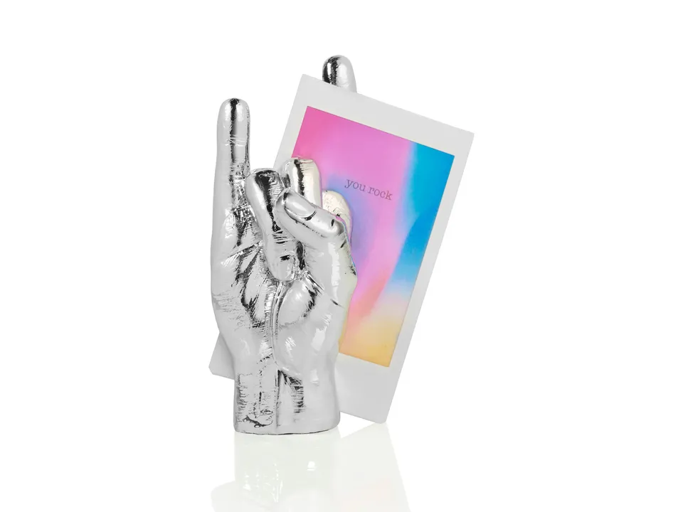 bitten-home-you-rock-porte-photo-magn-tique-argent image 1
