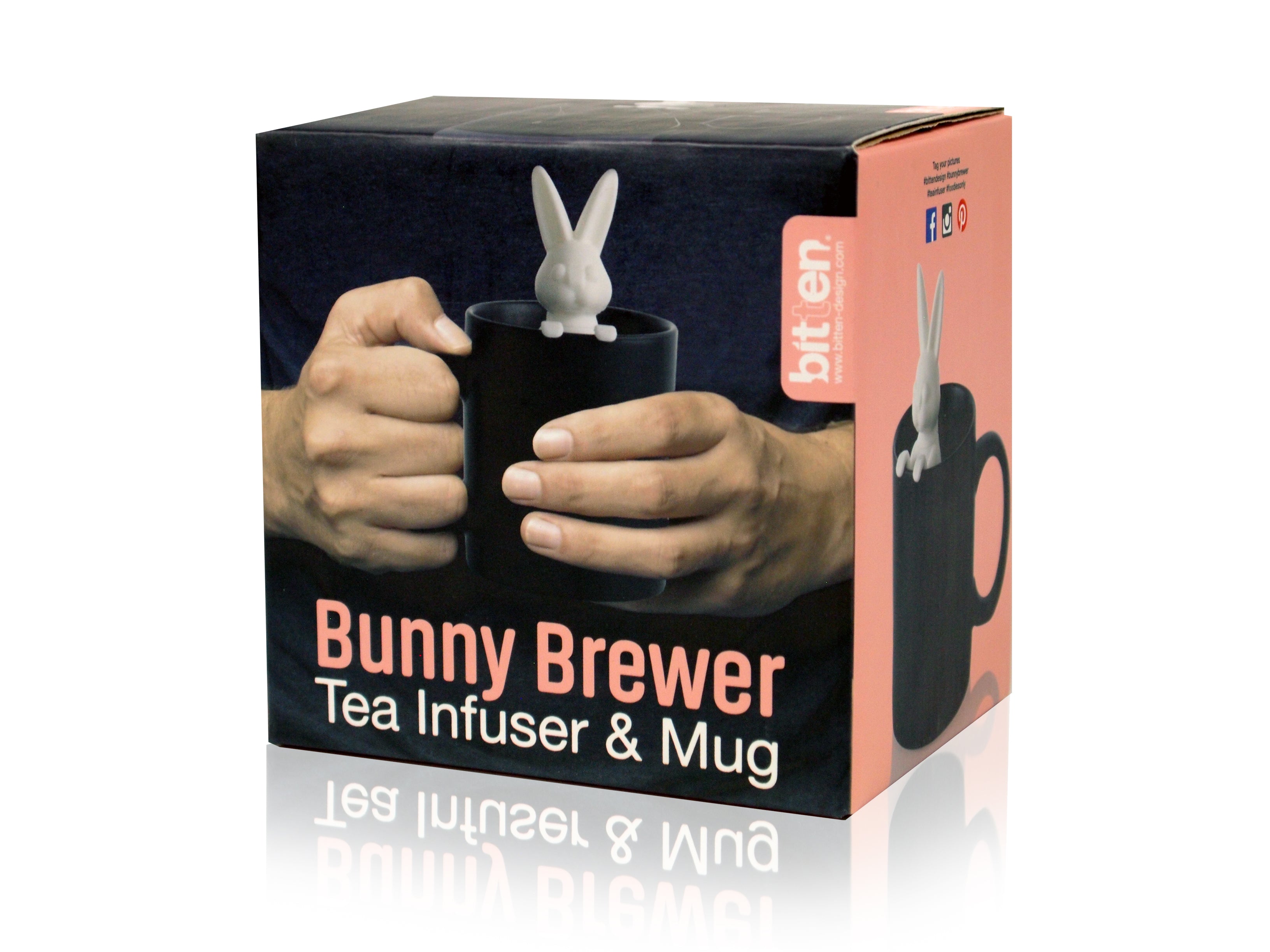bitten-tableware-bunny-brewer-mug-infuseur-lapin-cr-me image 5