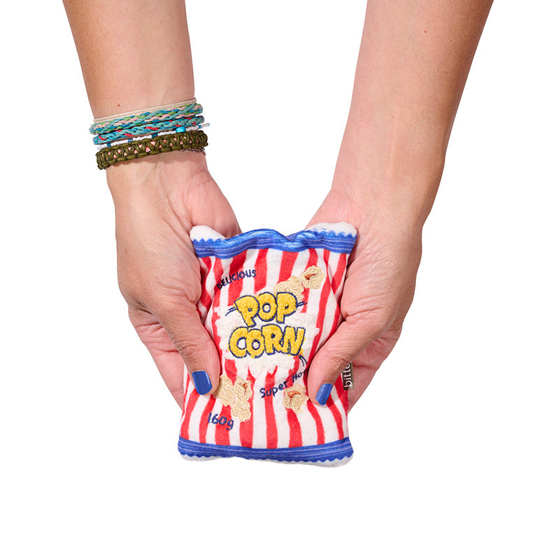 bitten-pocket-pal-popcorn-peluche-chauffante-lavande image 1