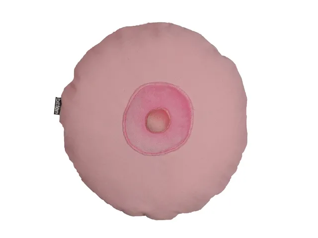 bitten-huggable-peluche-chauffante-sein-rose-lavande image 1