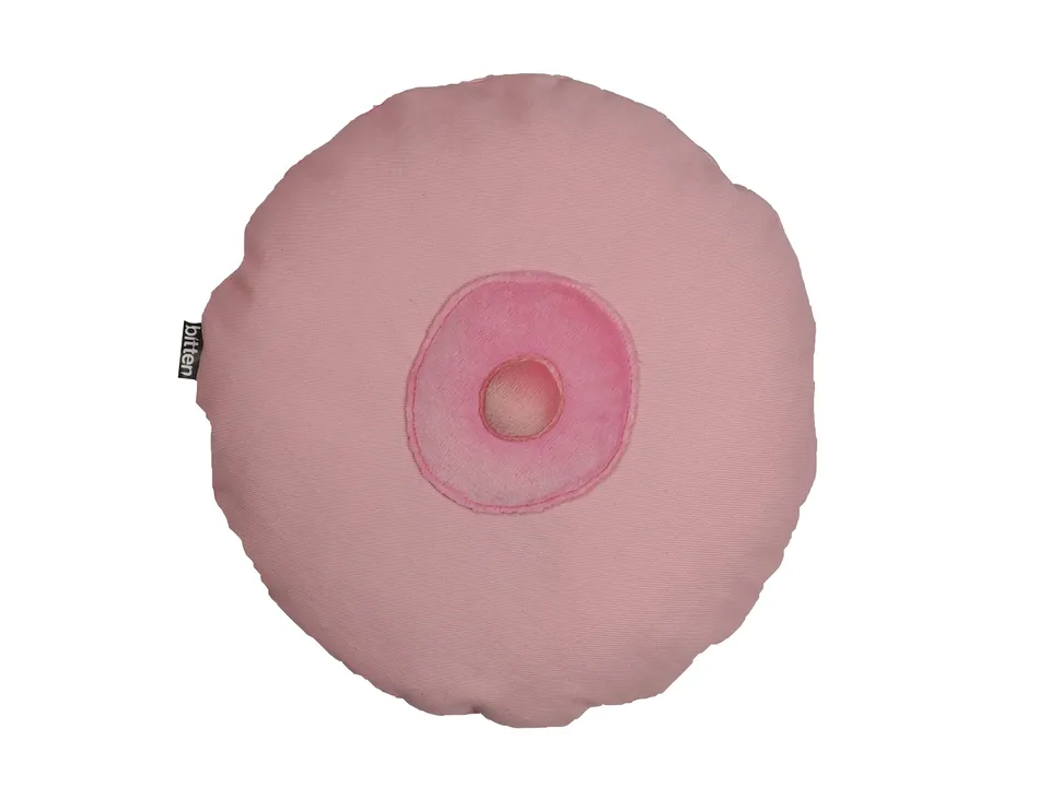 bitten-huggable-peluche-chauffante-sein-rose-lavande image 1