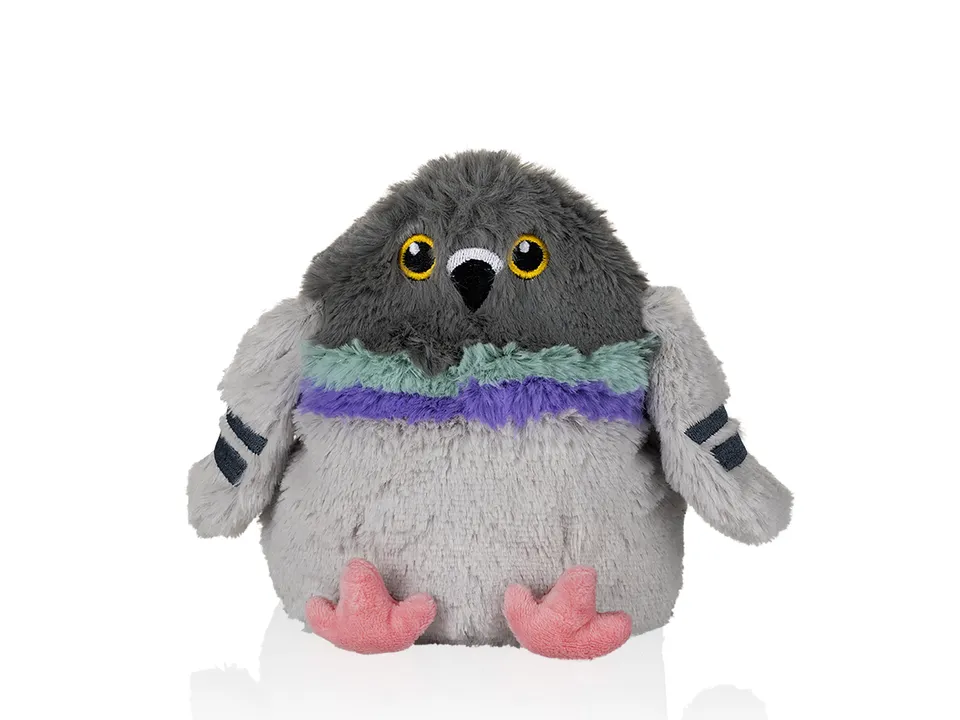 bitten-city-bird-pigeon-bouillotte-peluche-lavande image 1