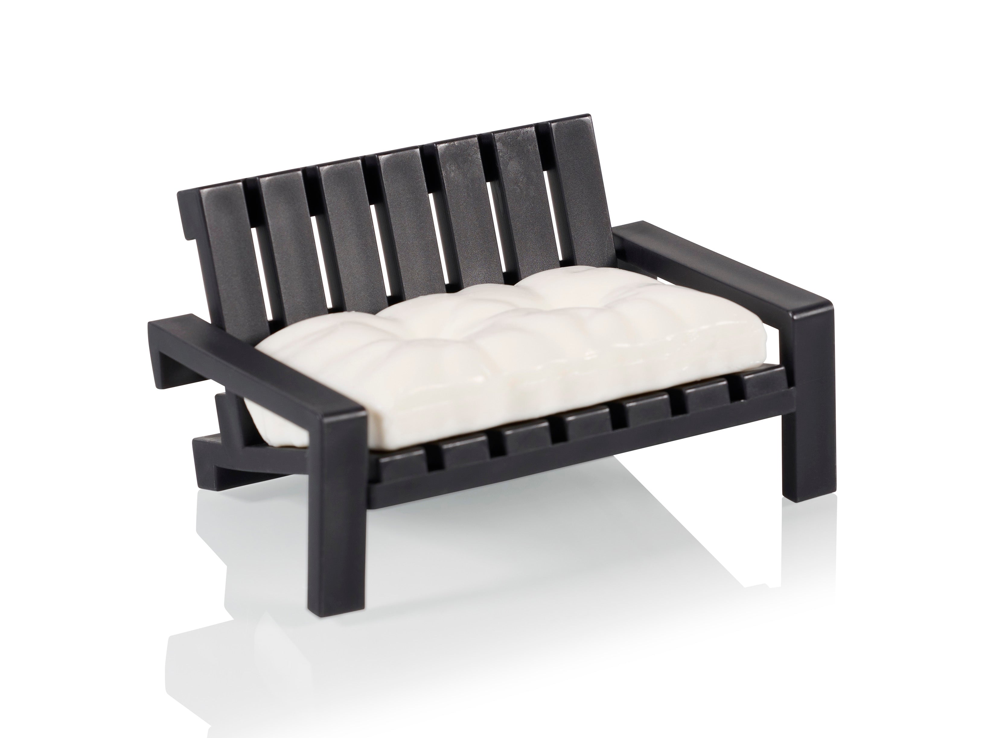 bitten-home-porte-savon-banc-noir-soapy-bench image 1