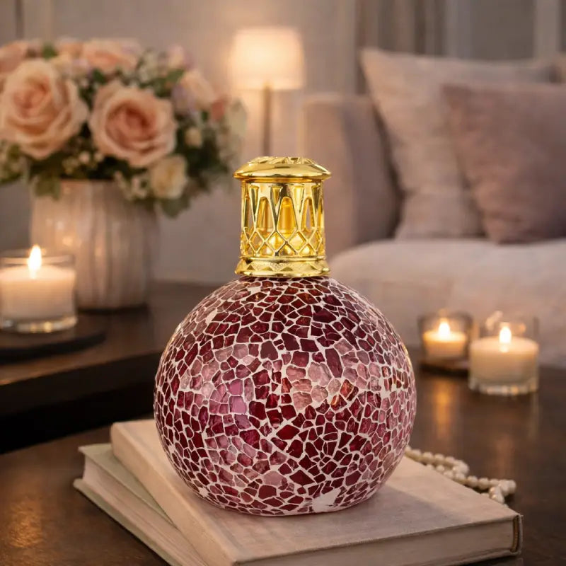 ashleigh-burwood-cherry-drops-lampe-parfum-rouge-mosa-que image 2