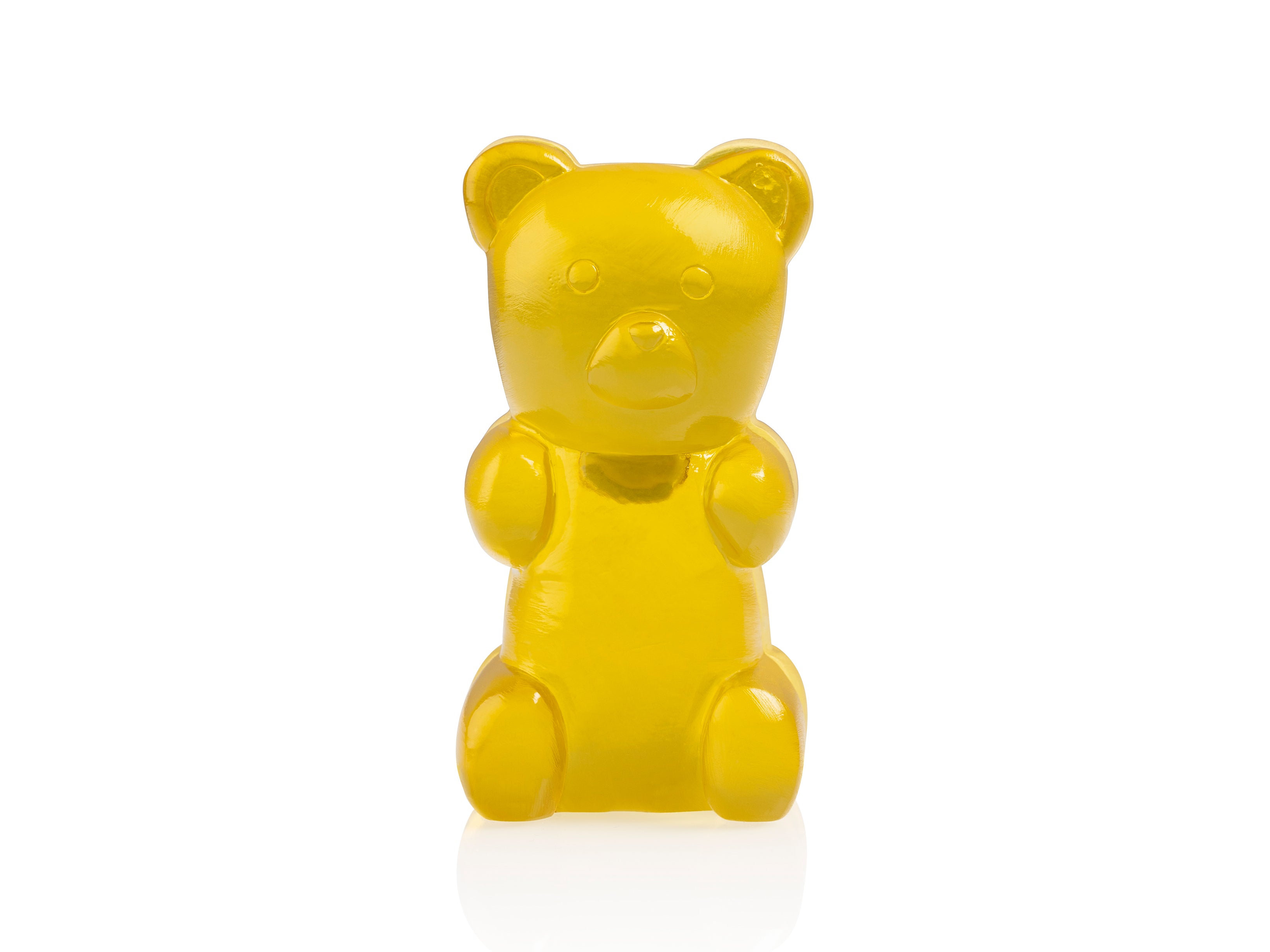 bitten-kids-candy-bear-magnetic-photo-holder-porte-photo-ours-jaune image 2