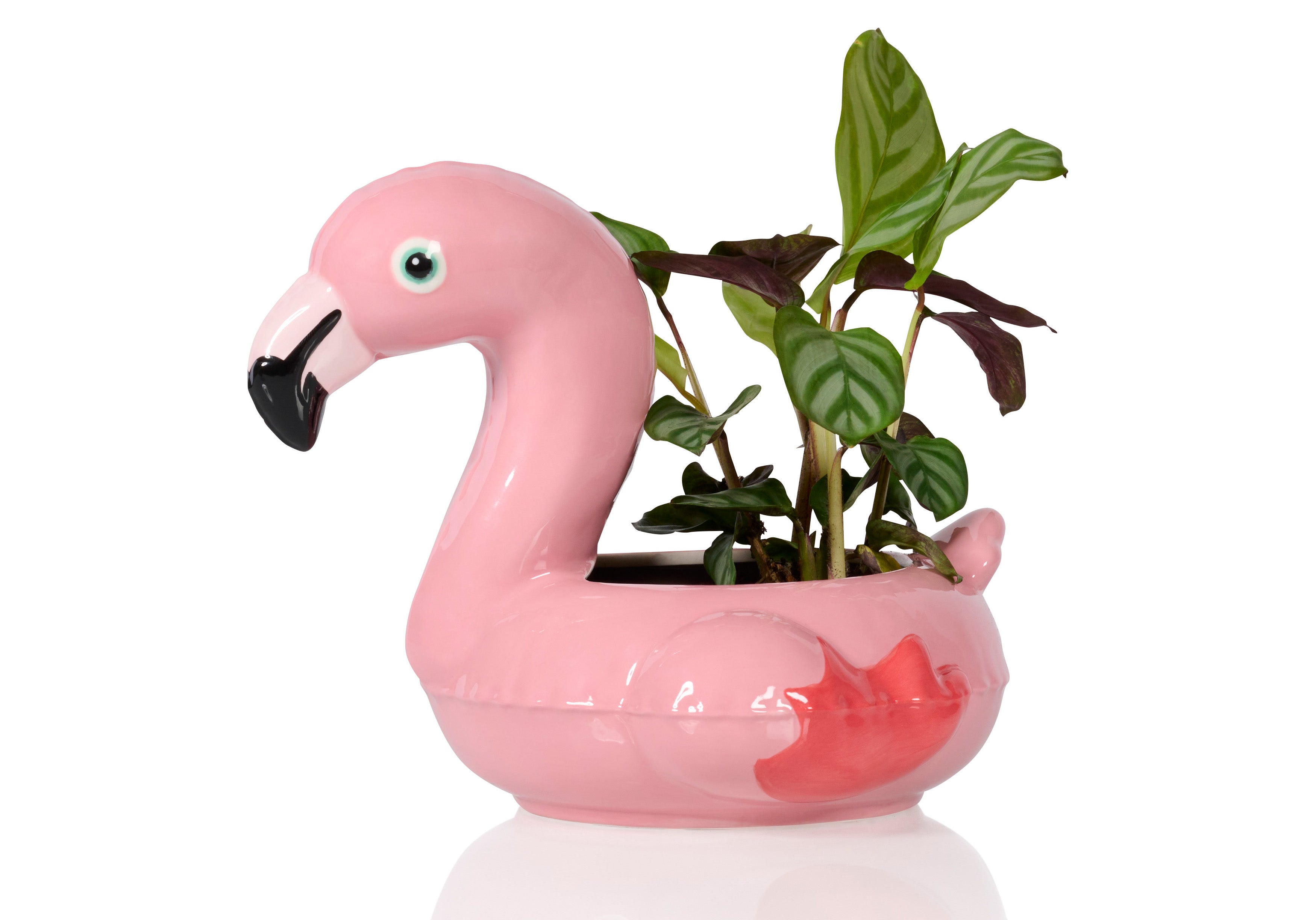 bitten-floaty-flamingo-pot-flamant-rose-c-ramique image 1