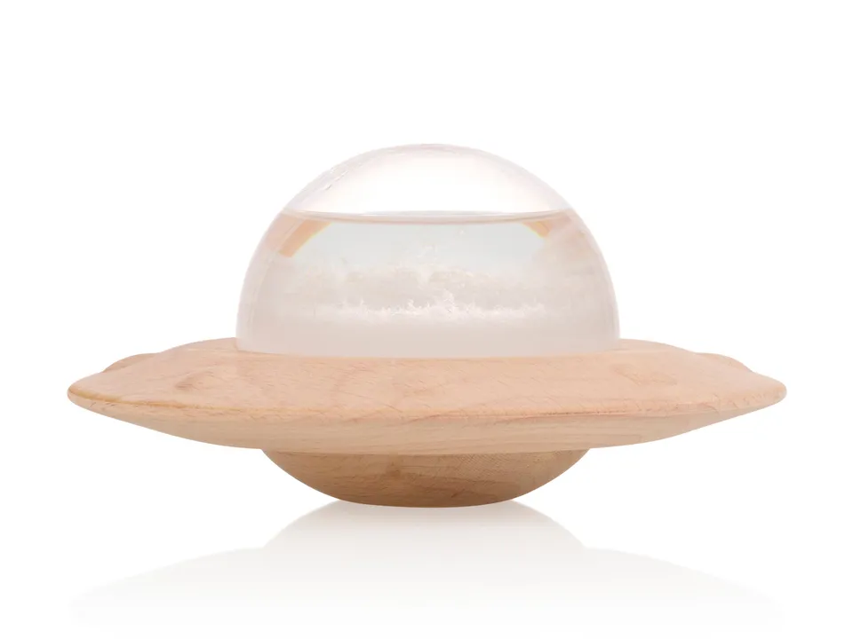 bitten-ufo-storm-glass-barom-tre-temp-te-verre-d-coratif image 1