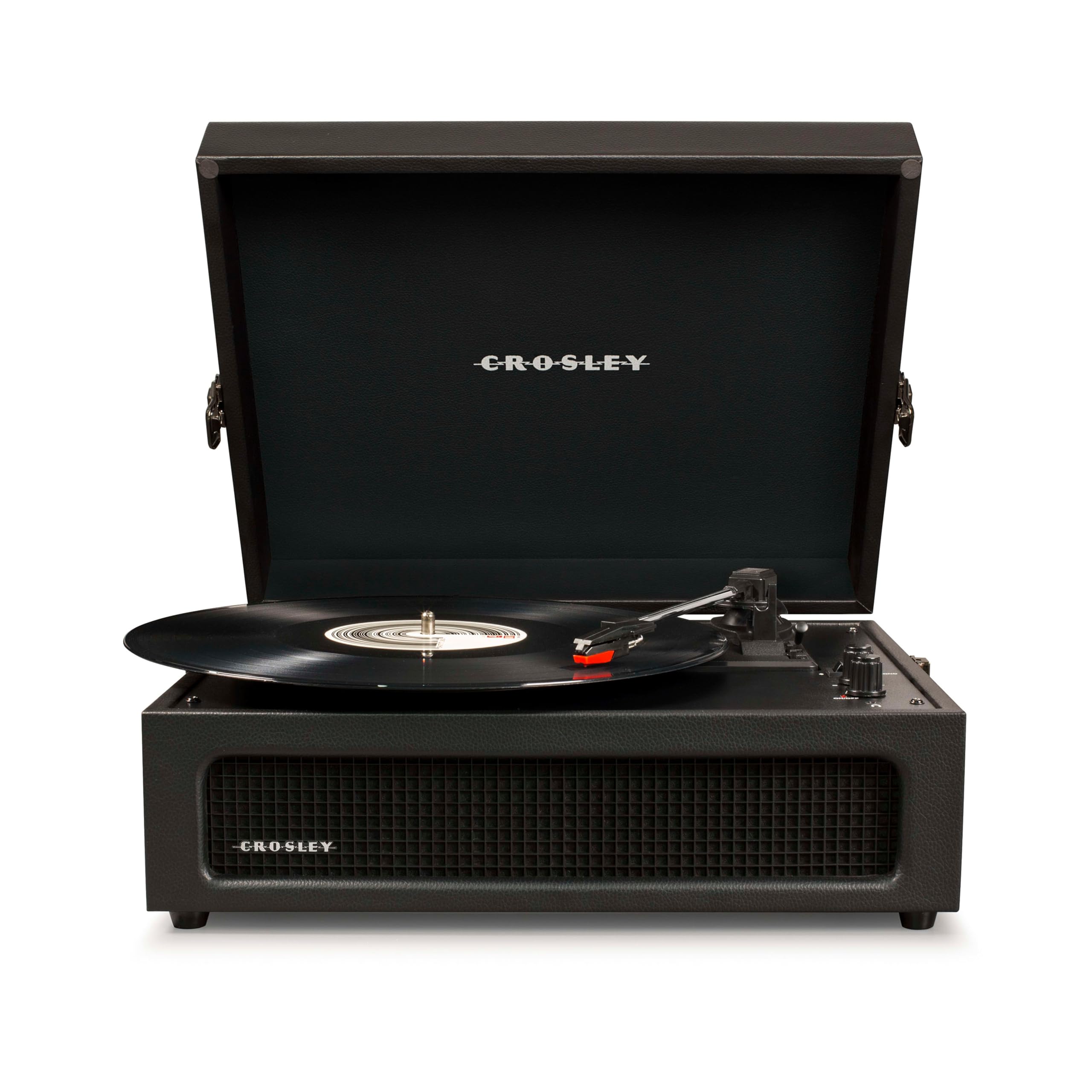 crosley-voyager-tourne-disque-valise-bluetooth-noir-3-vitesses image 1