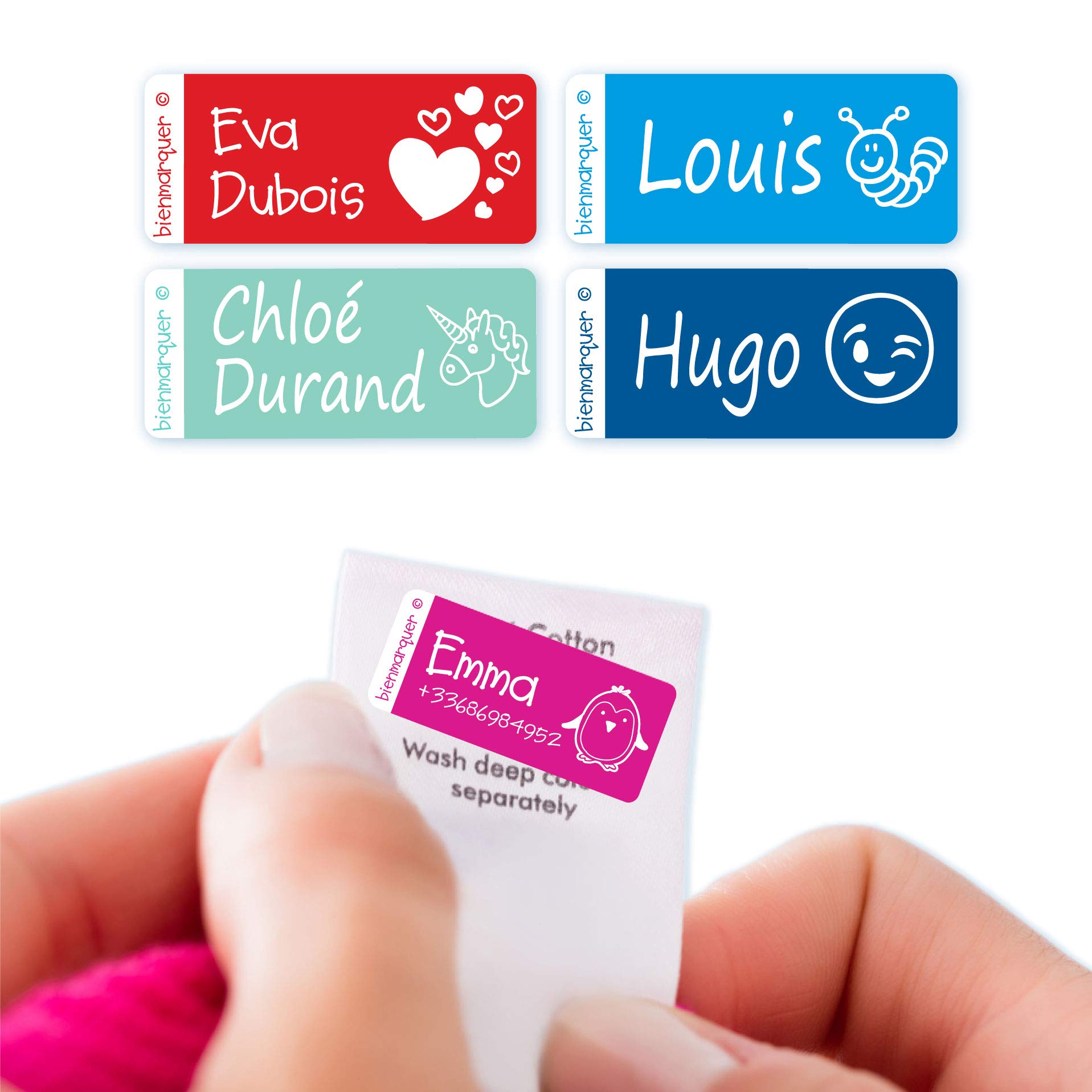 bienmarquer-tiquettes-v-tements-autocollantes-blanc-pr-nom-enfant image 6