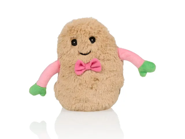 bitten-heatable-happy-hot-potato-bouillotte-peluche-lavande image 1