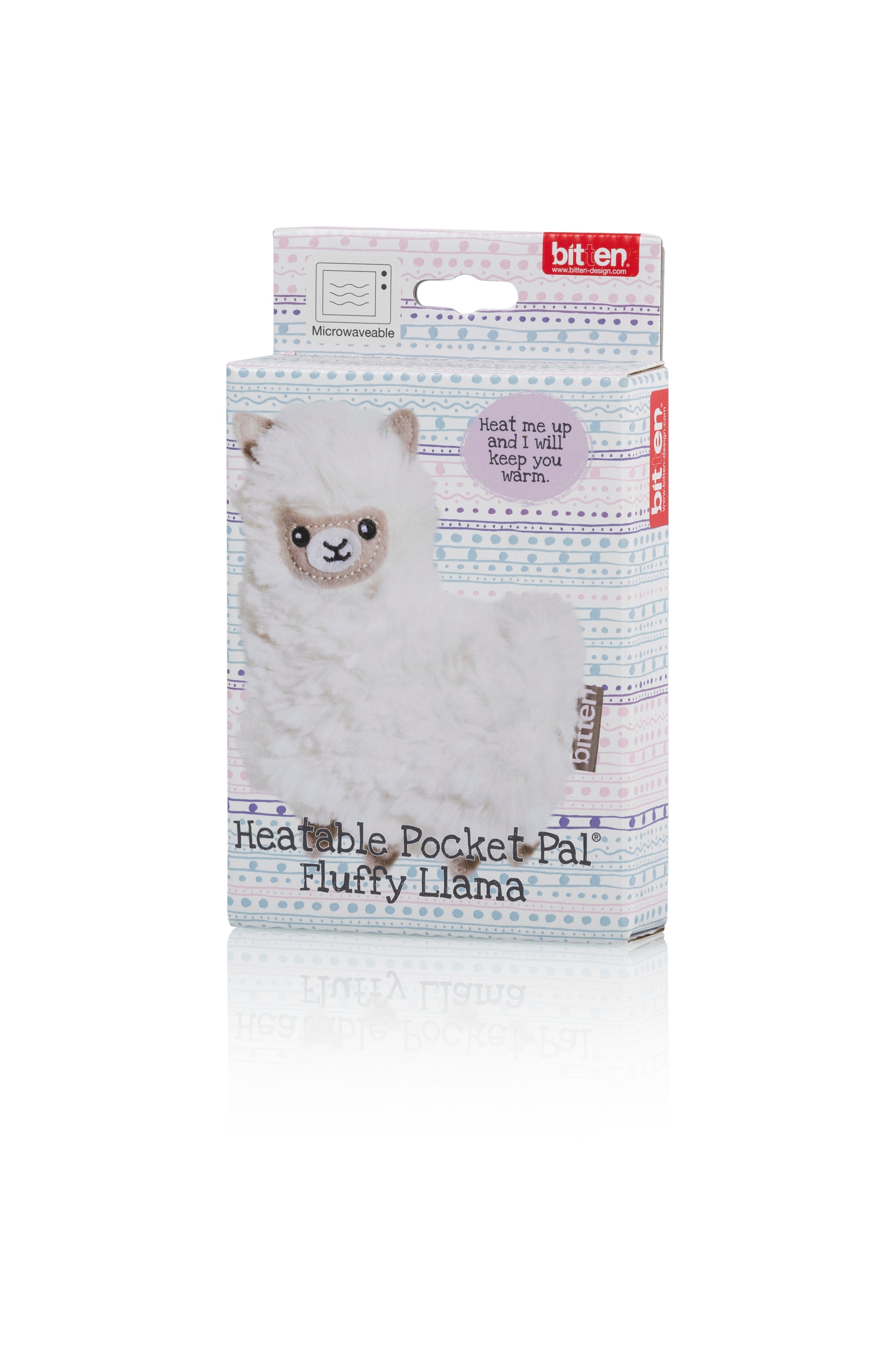 bitten-pocket-pal-peluche-chauffante-lama-lavande-micro-ondes image 3
