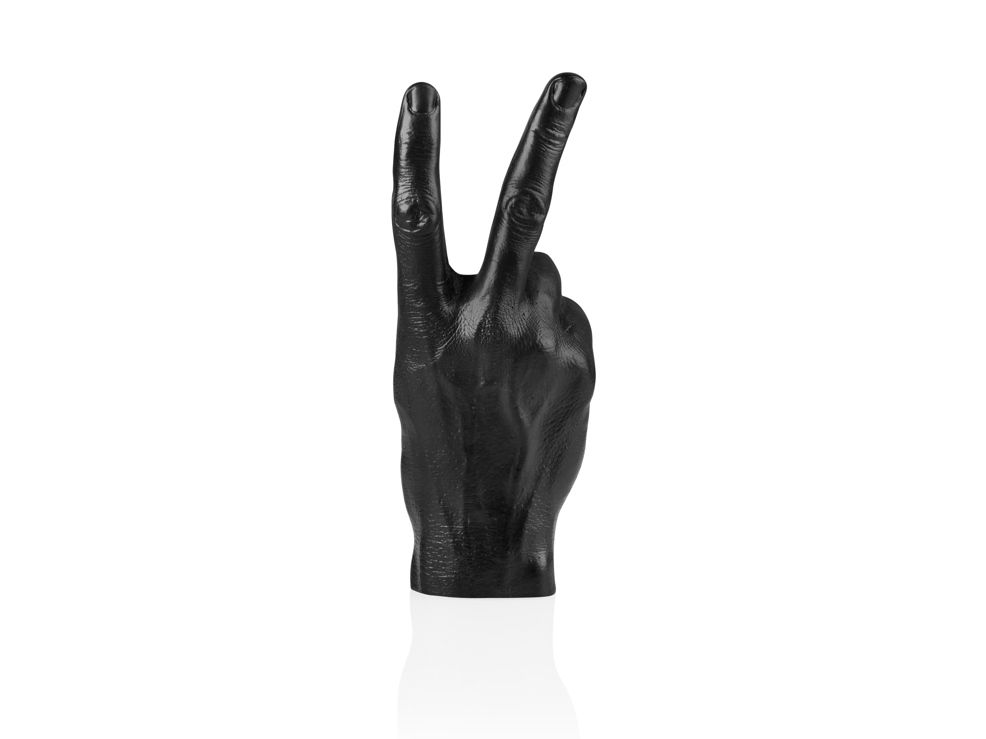 bitten-home-peace-sculpture-noire-20-cm-d-co-zen image 4