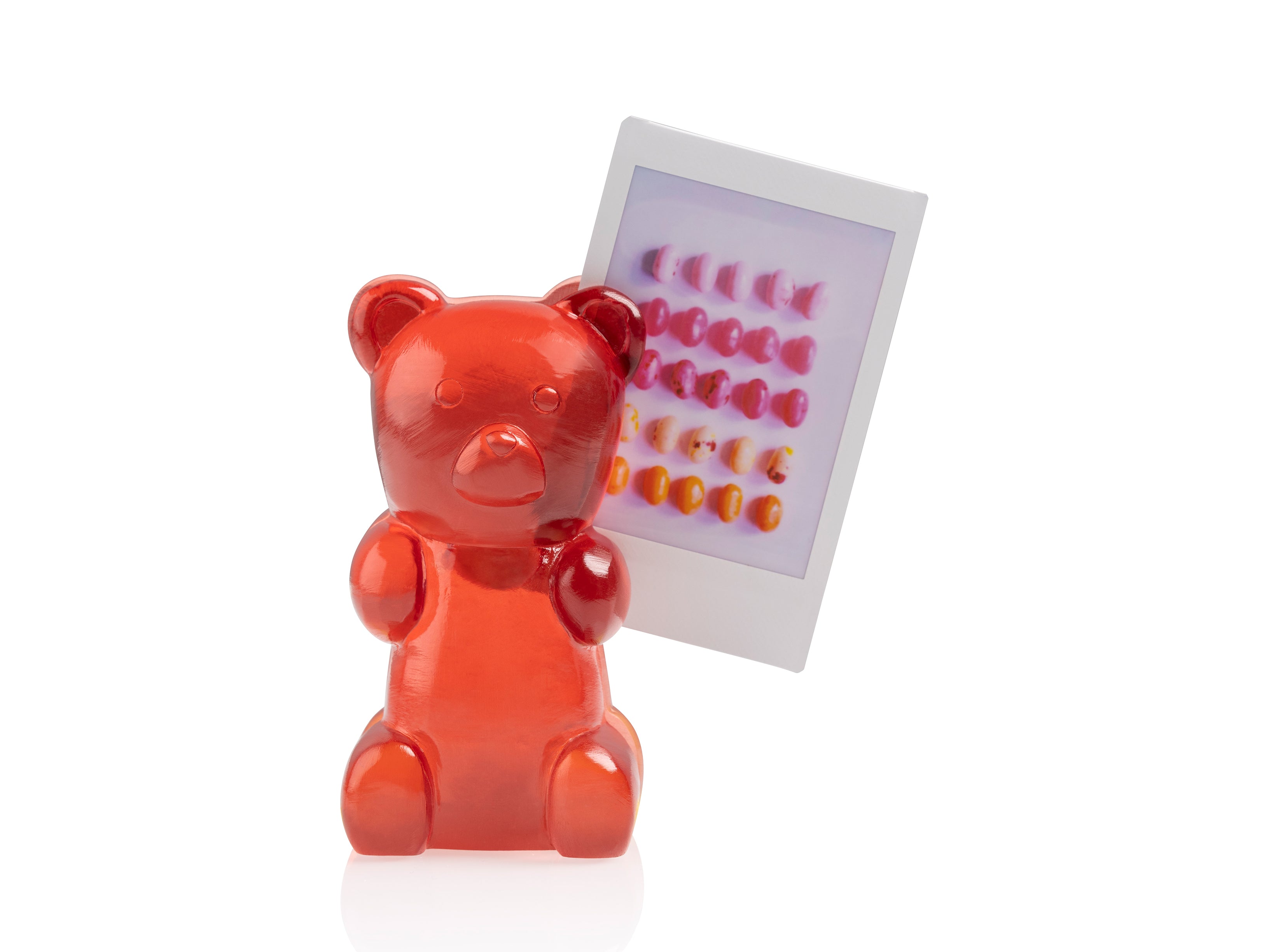 bitten-kids-candy-bear-porte-photo-magn-tique-rouge image 1