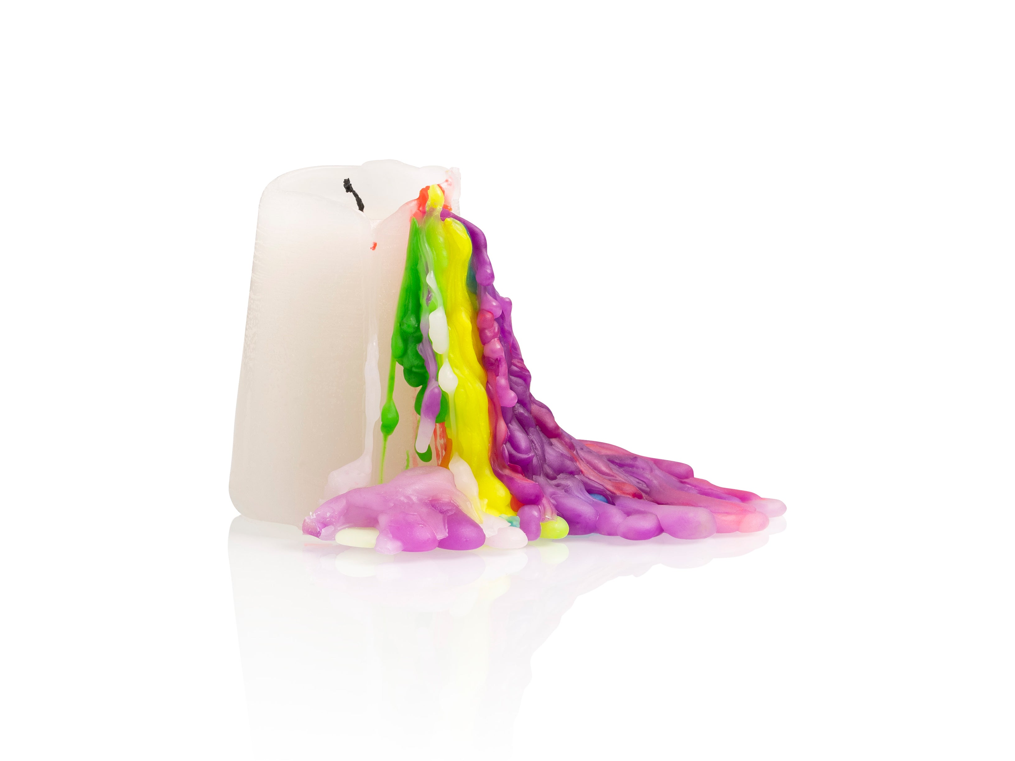 bitten-rainbow-cone-bougie-c-ne-arc-en-ciel image 4