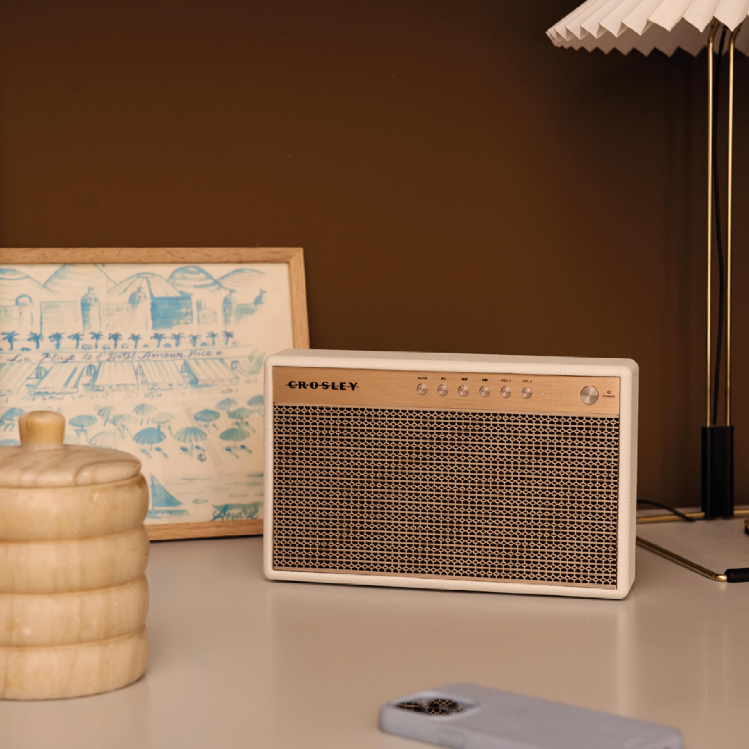 crosley-montero-haut-parleur-bluetooth-portable-20w-blanc image 6
