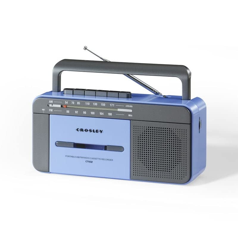 crosley-cassette-players-lecteur-cassette-bleu-gris-bluetooth image 4