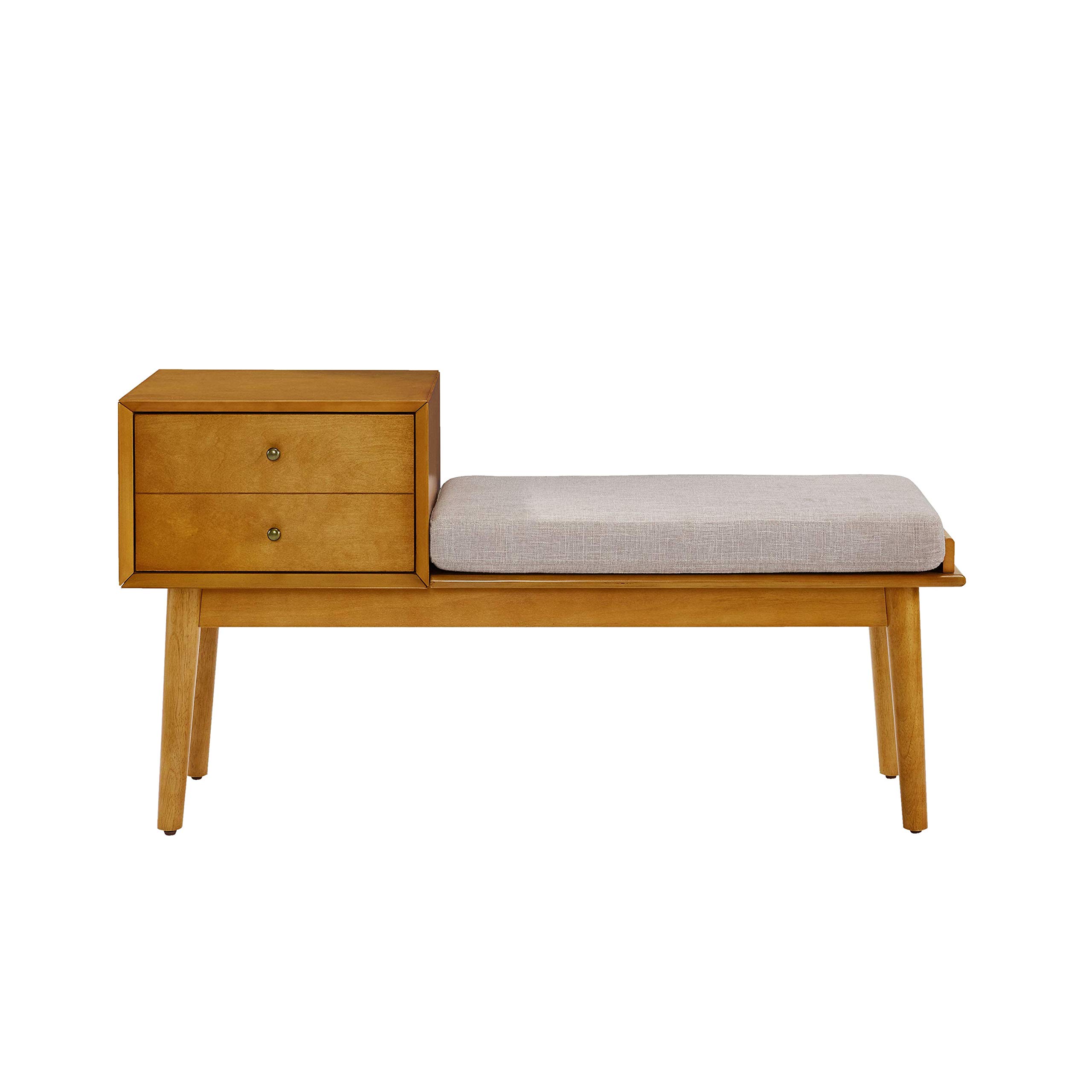 crosley-landon-banc-d-entr-e-gland-avec-tiroir-et-coussin image 1