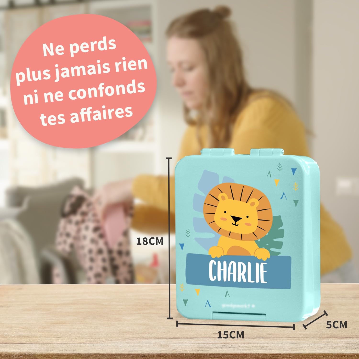 bienmarquer-lunch-box-enfant-bleu-clair-personnalis-e-pr-nom image 2