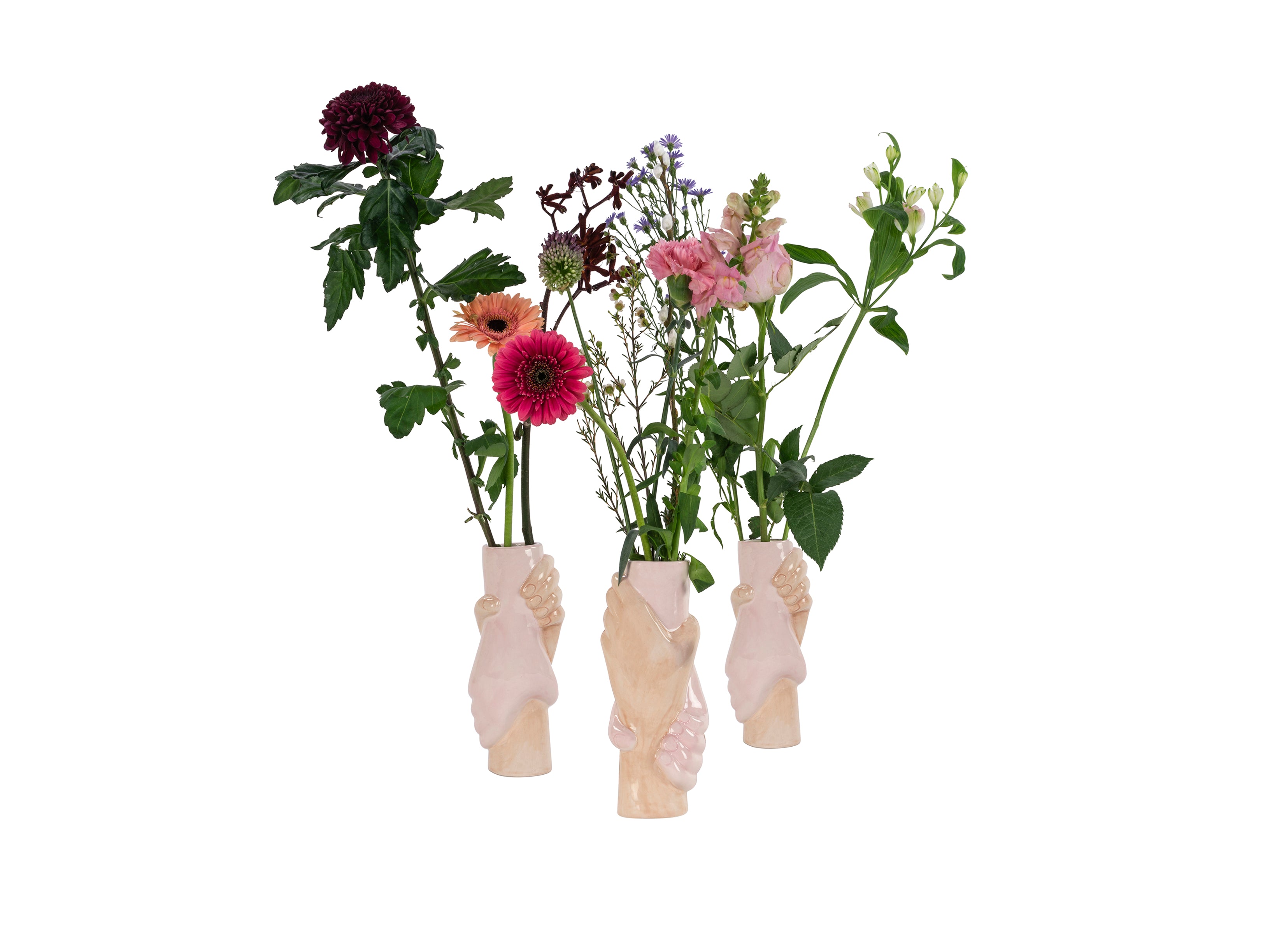 bitten-friendship-vase-fleurs-mains-enlac-es image 1