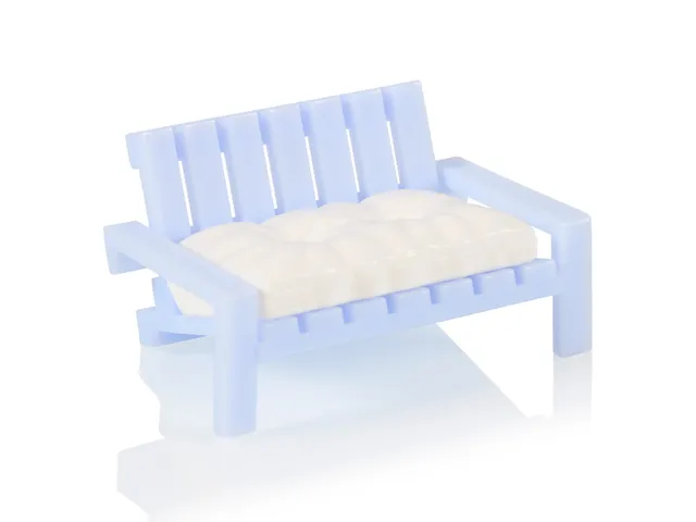 bitten-home-soapy-bench-porte-savon-bleu-xenon image 1