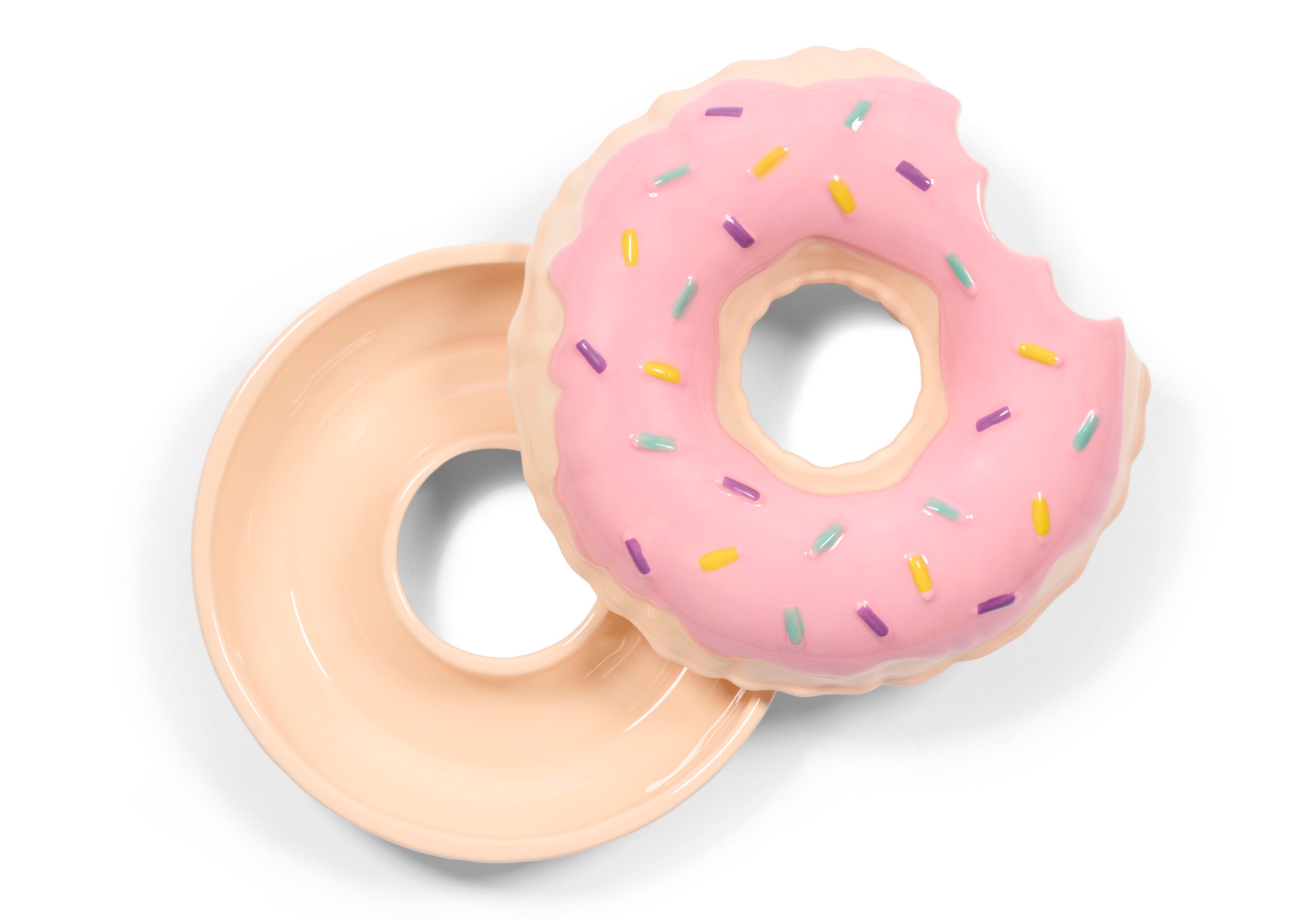 bitten-floaty-donut-bo-te-bijoux-c-ramique-rose-13-5-cm image 3