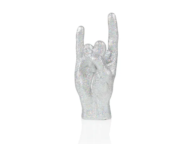 bitten-home-you-rock-sculpture-disco-statuette-d-co-noire image 1