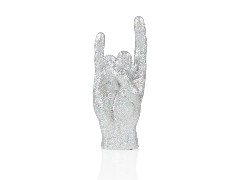 bitten-home-you-rock-sculpture-disco-statuette-d-co-noire image 1