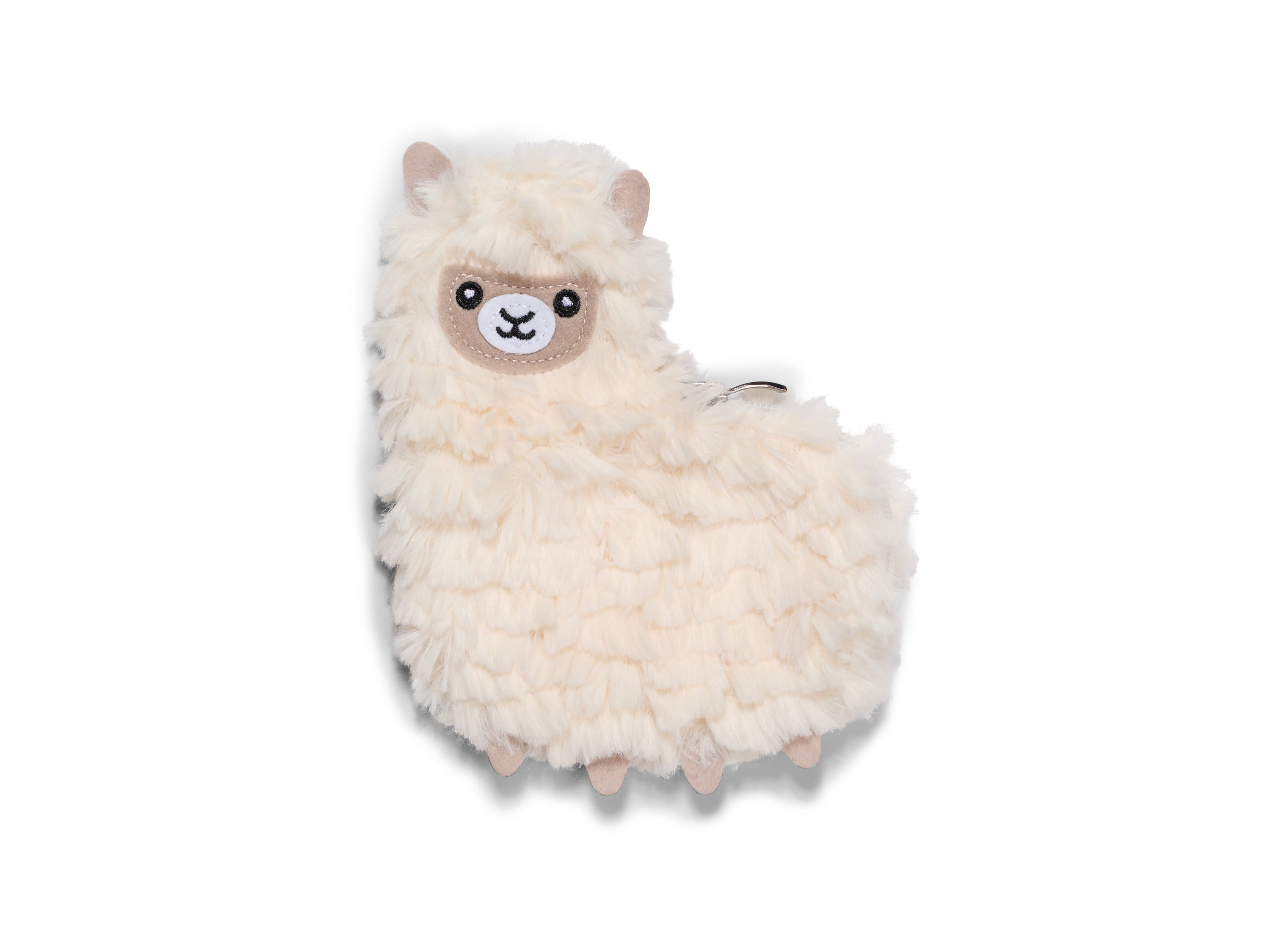 bitten-kids-fluffy-llama-pocket-pouch-pochette-lama image 2