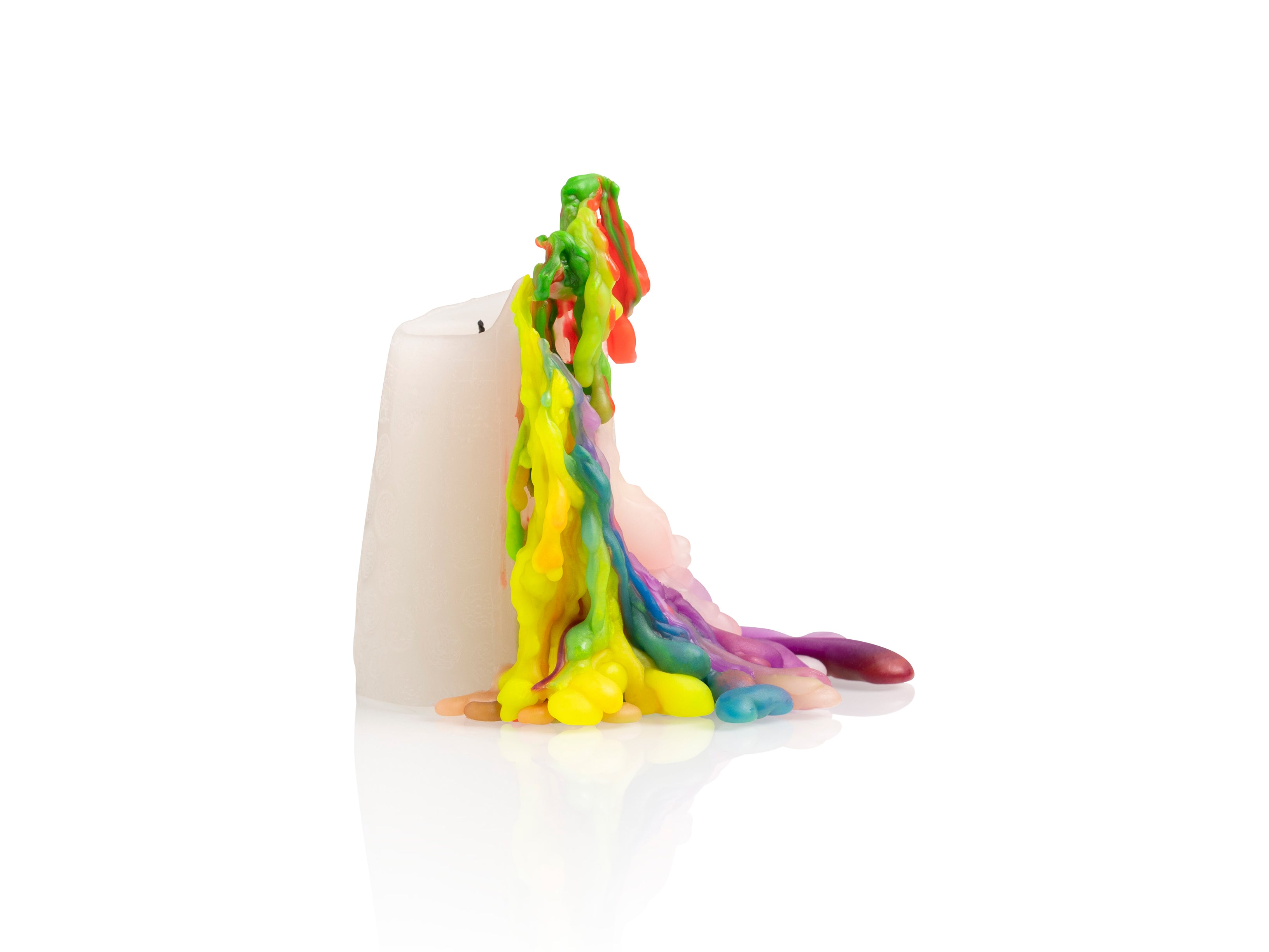 bitten-rainbow-cone-bougie-c-ne-arc-en-ciel image 5