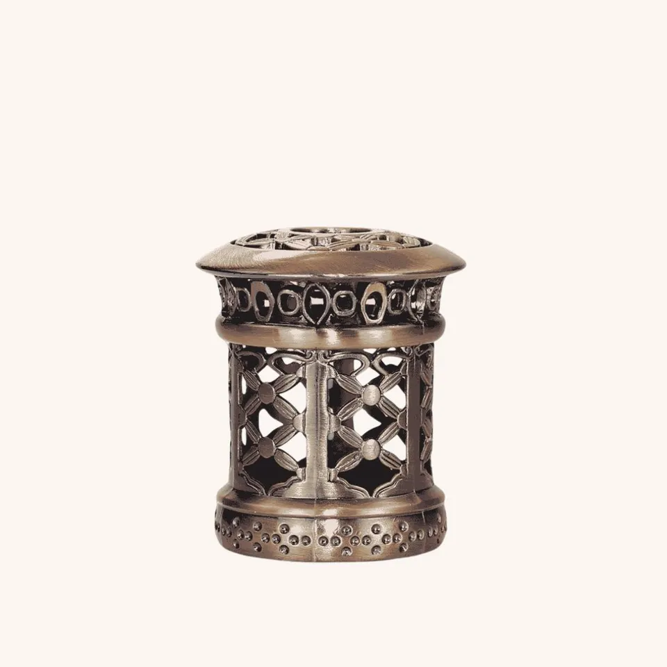 ashleigh-burwood-henry-copper-couronne-lampe-grande-cuivre image 1