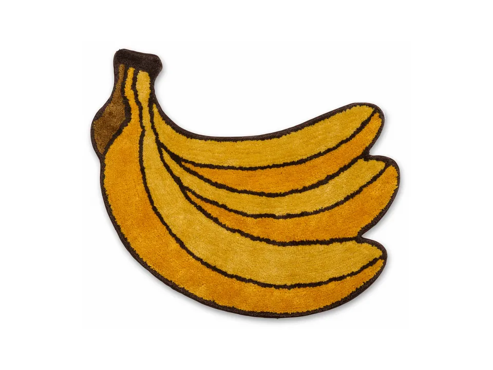 bitten-home-banana-bunch-tapis-bananes-75x65-cm image 1