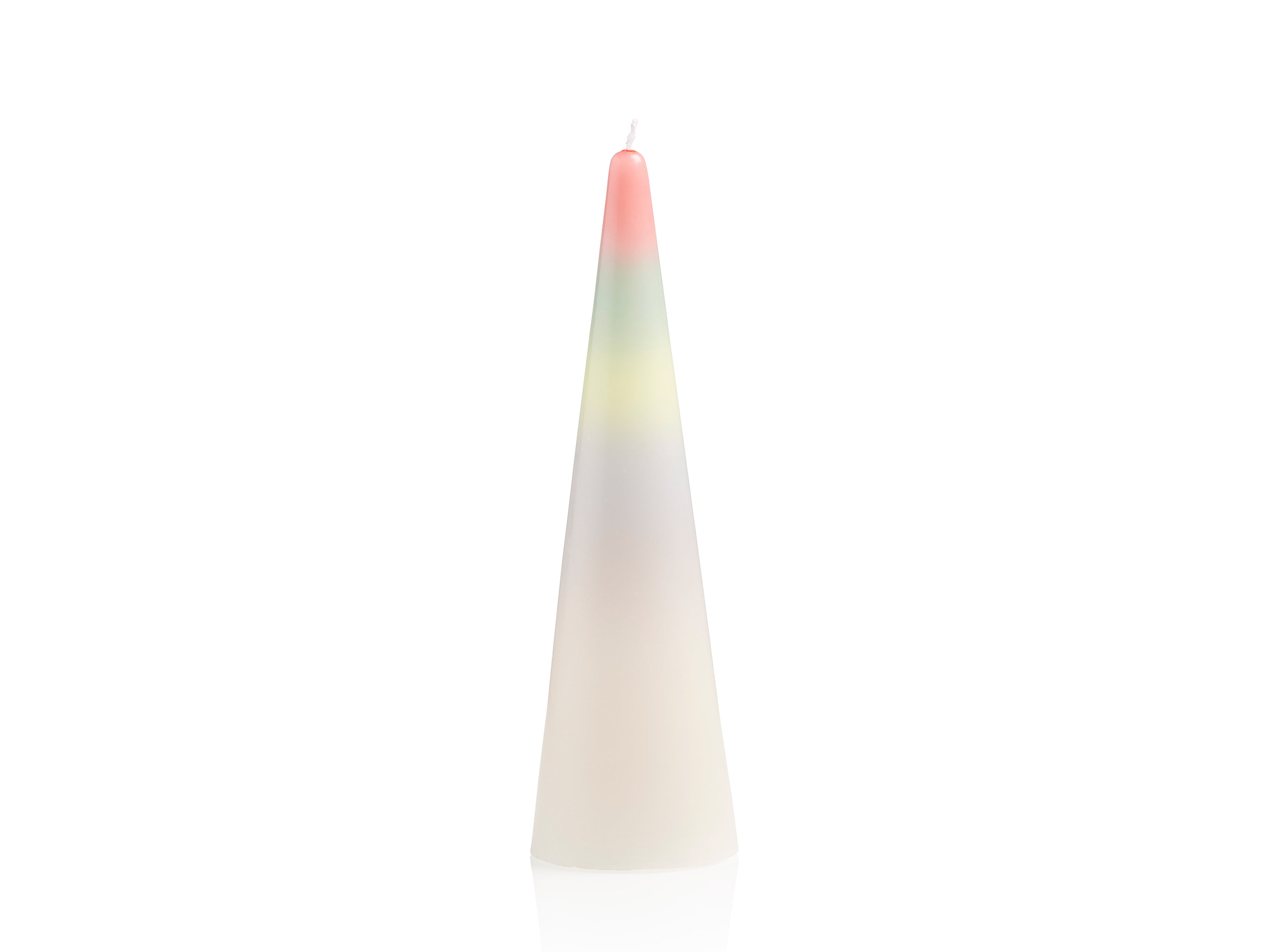 bitten-rainbow-cone-bougie-c-ne-arc-en-ciel image 1