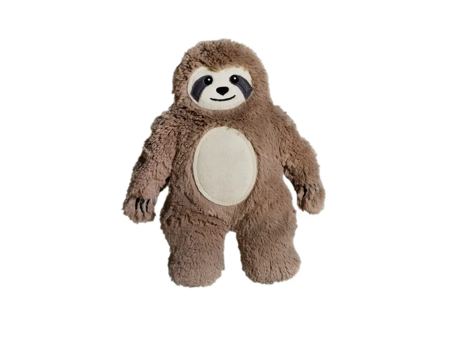 bitten-lazy-sloth-peluche-chauffante-lavande-bl image 1
